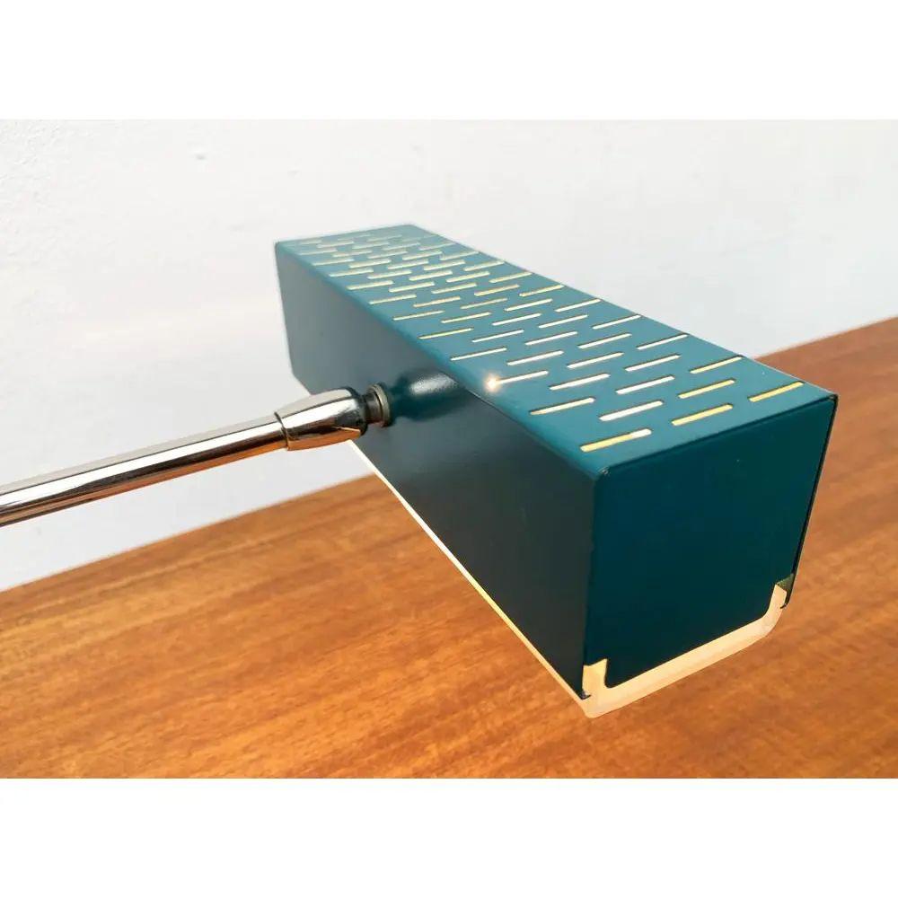 MidCentury German Space Age Minimalist Table Lamp from Leclaire & Schäfer, 1960s For Sale 2