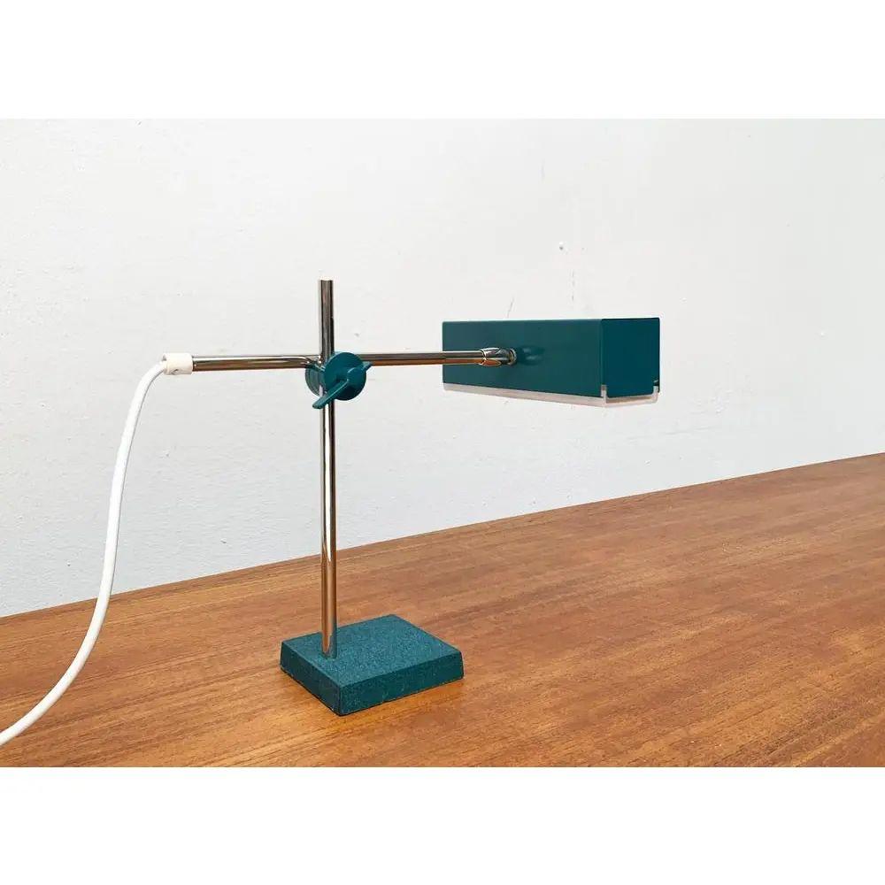 MidCentury German Space Age Minimalist Table Lamp from Leclaire & Schäfer, 1960s For Sale 3