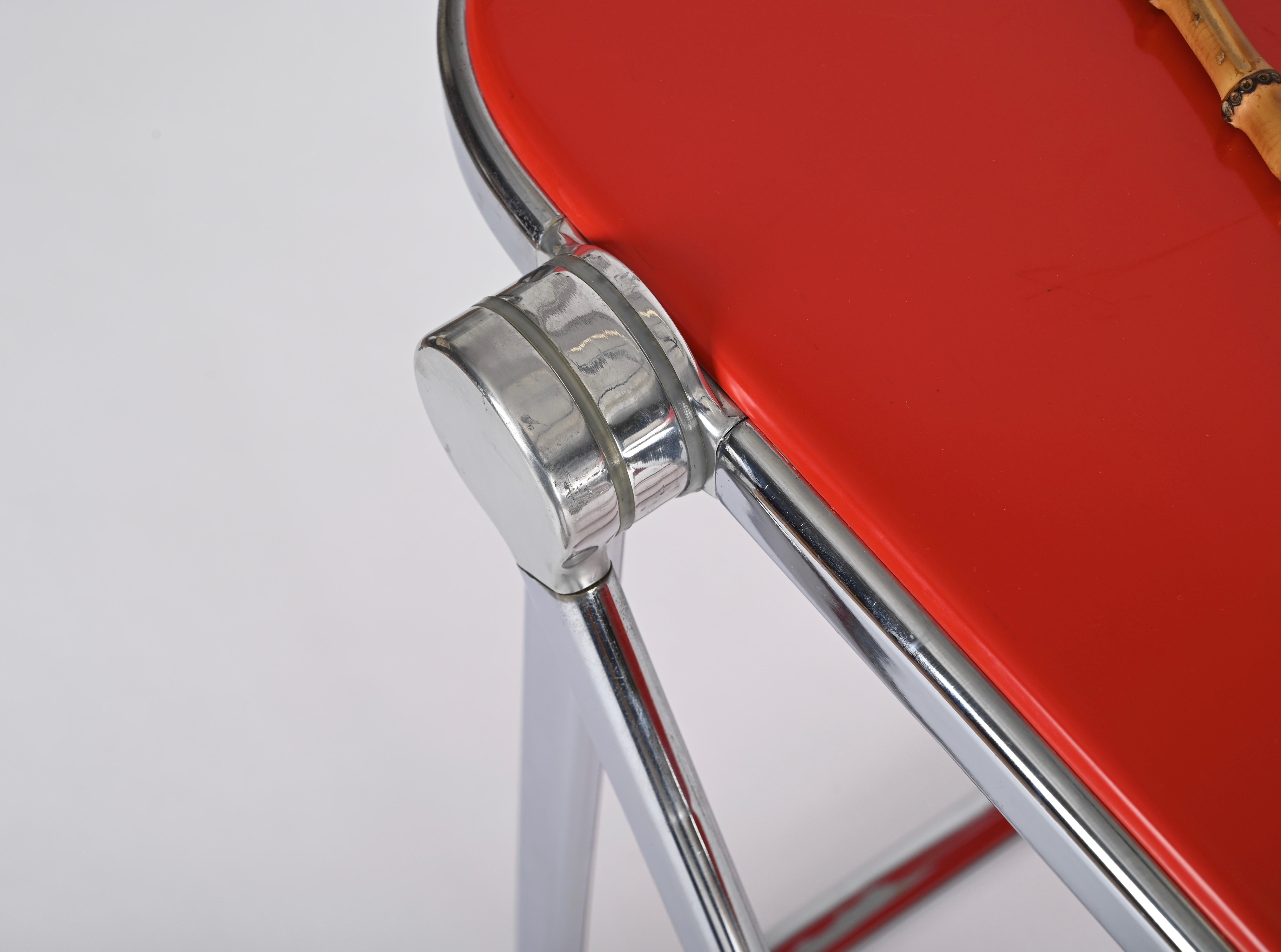 Midcentury Giancarlo Piretti Red 