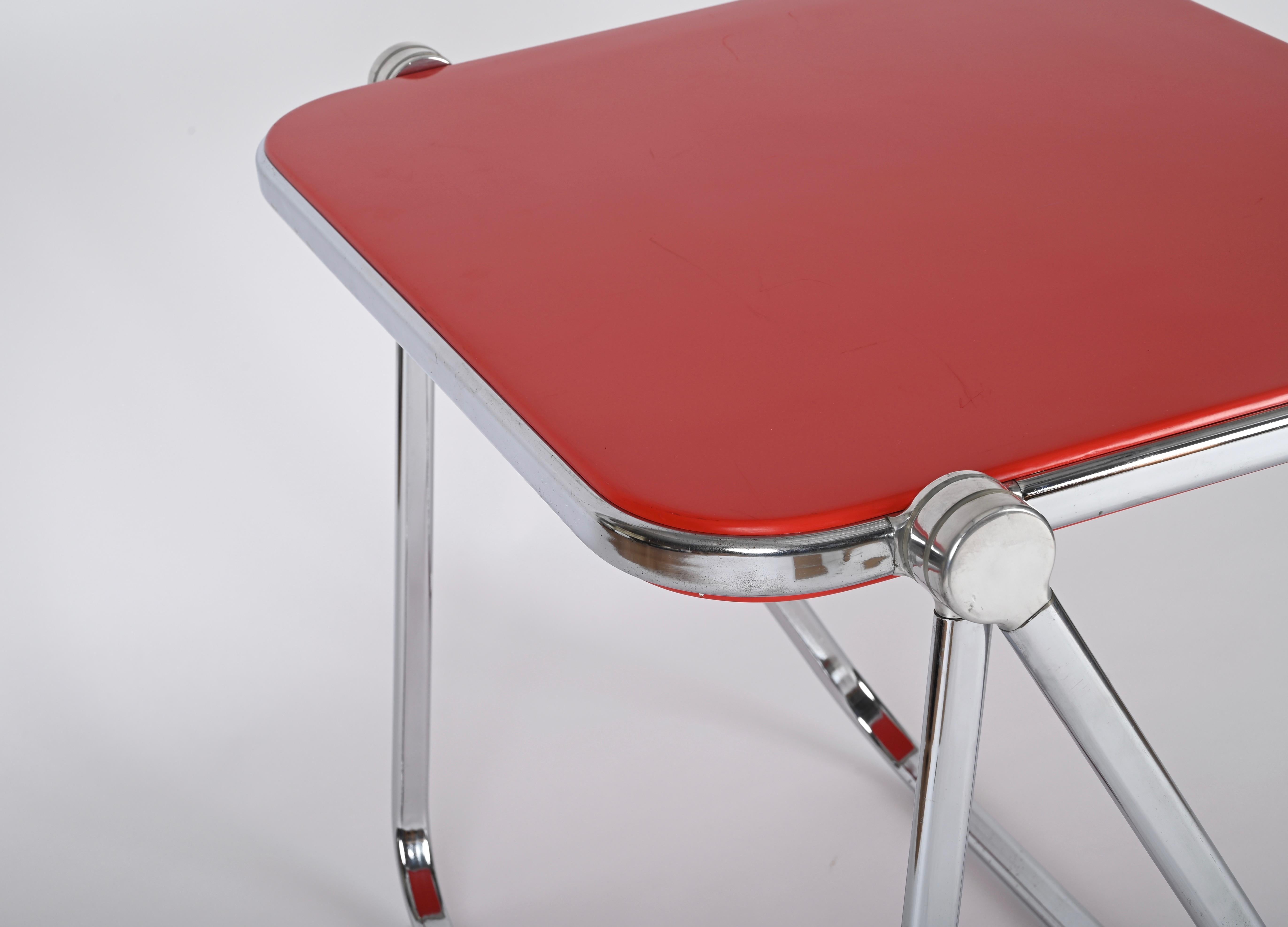 Midcentury Giancarlo Piretti Red 