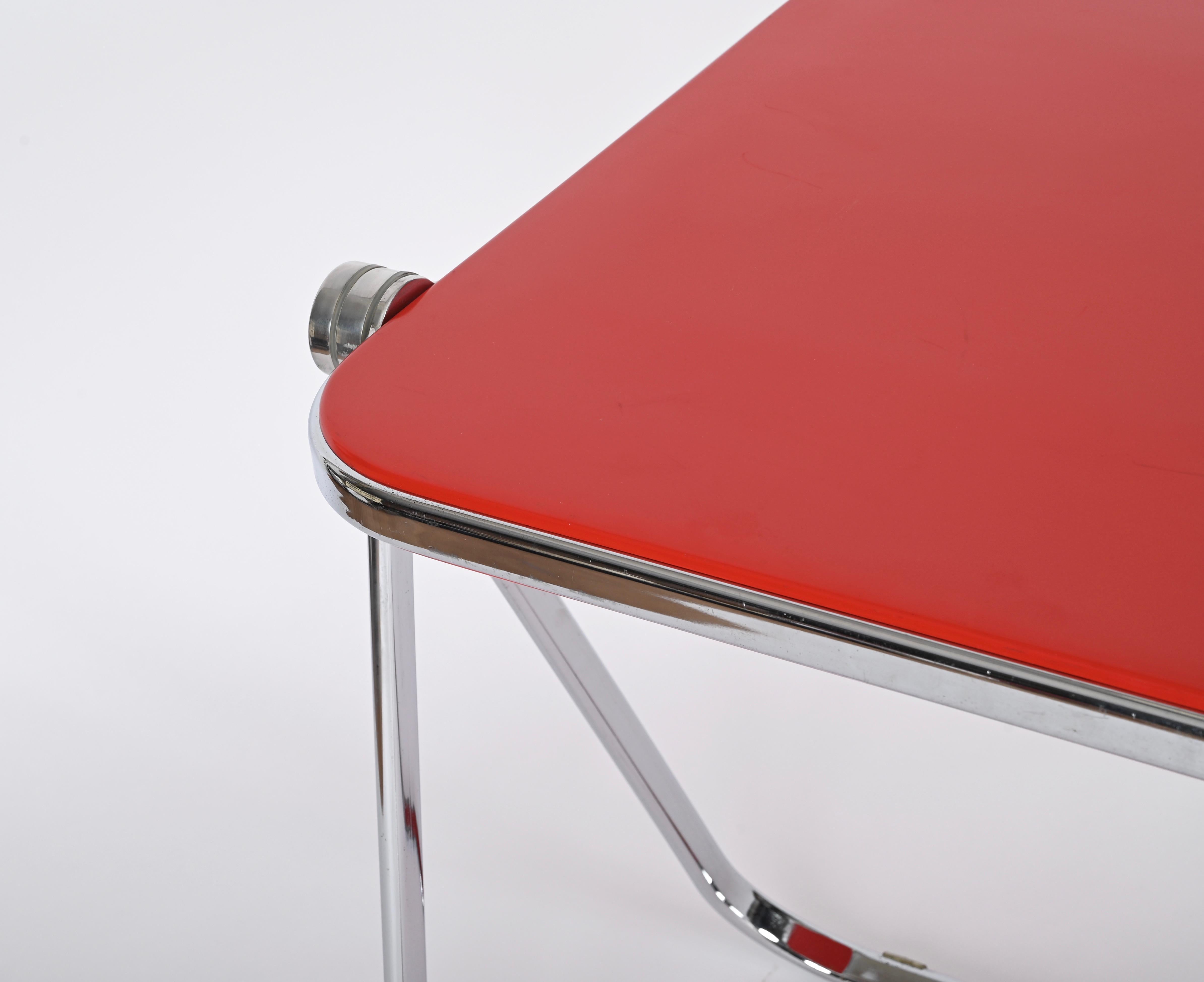 Midcentury Giancarlo Piretti Red 