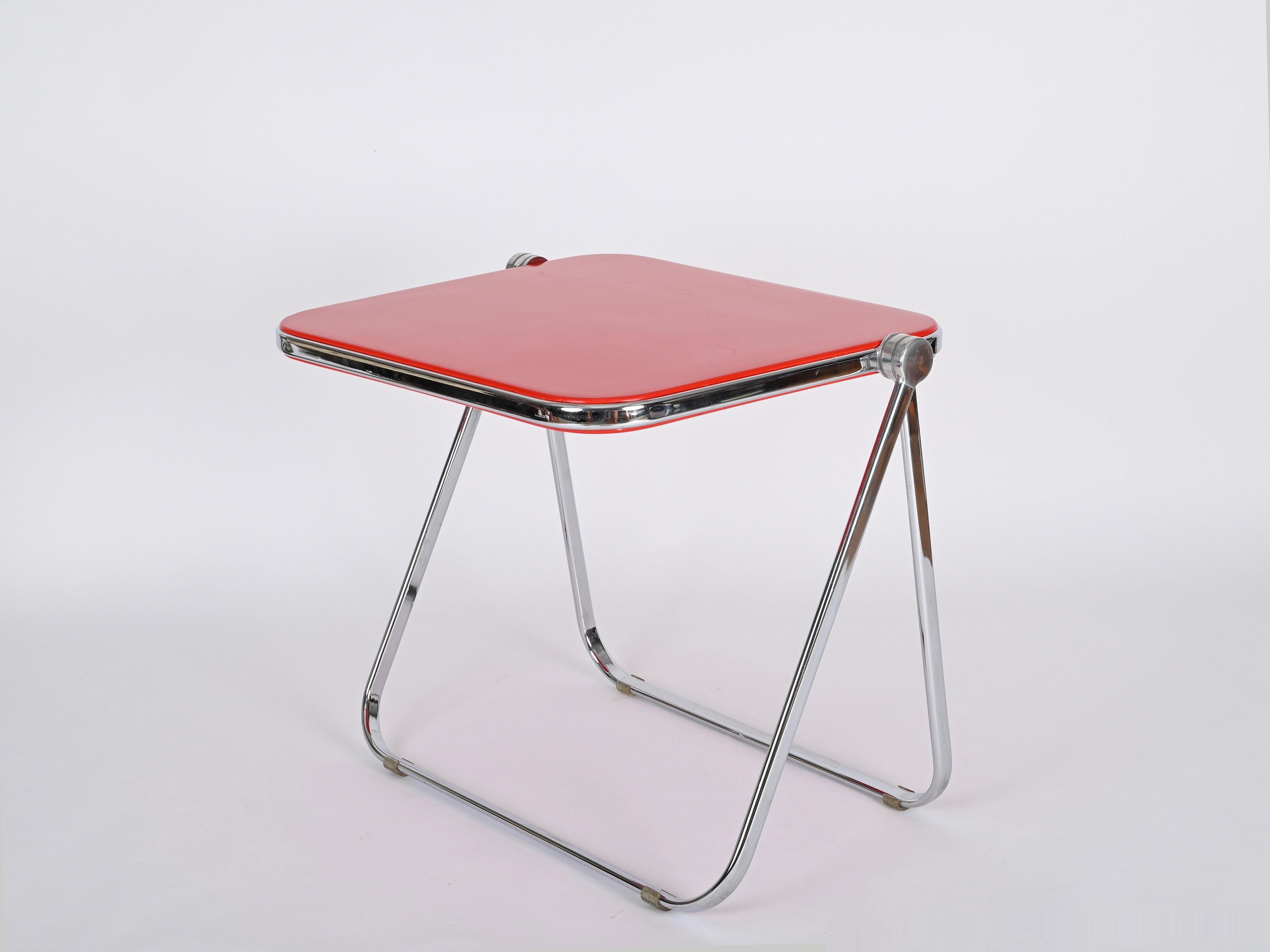 Midcentury Giancarlo Piretti Red 