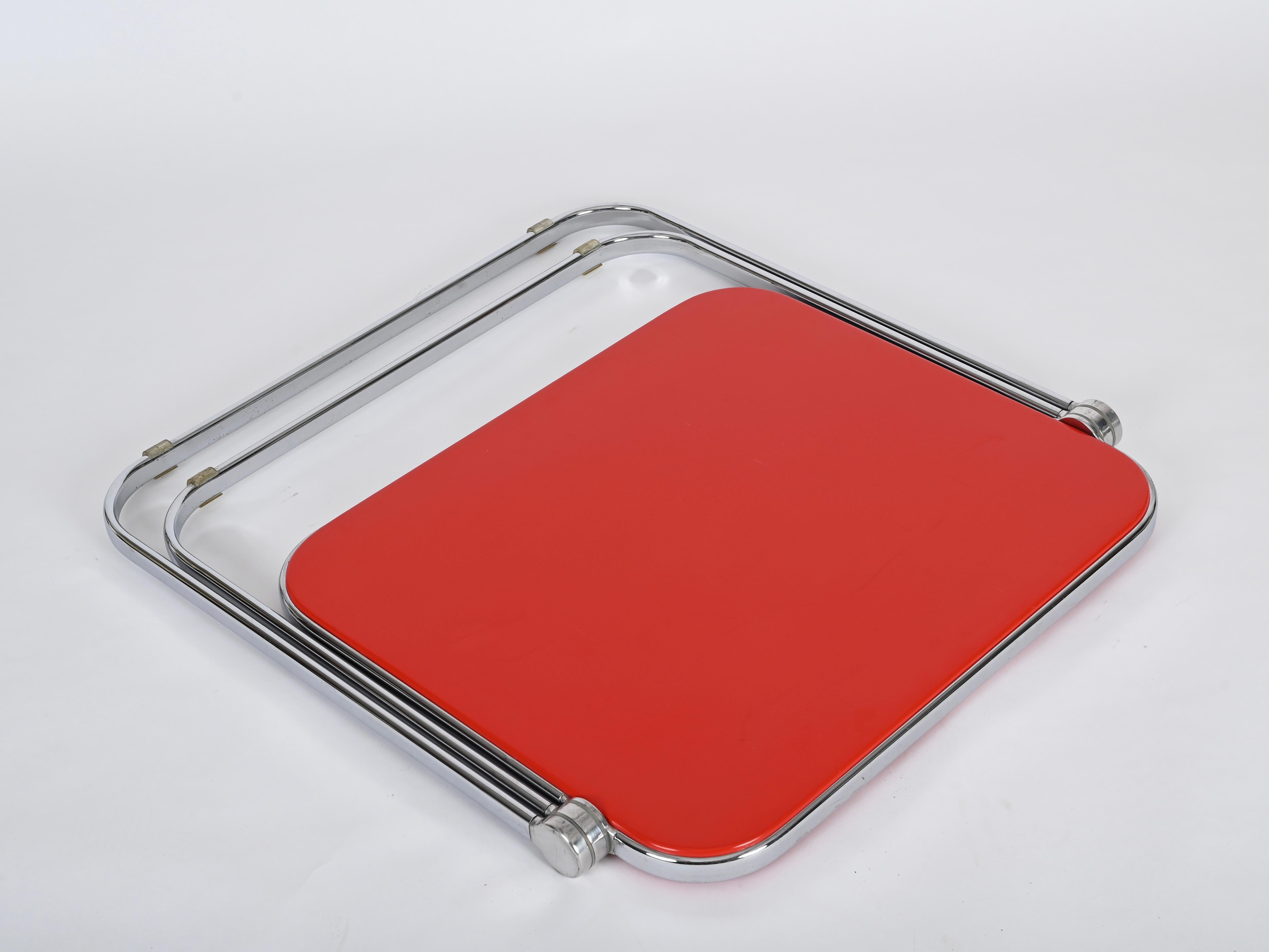 Midcentury Giancarlo Piretti Red 