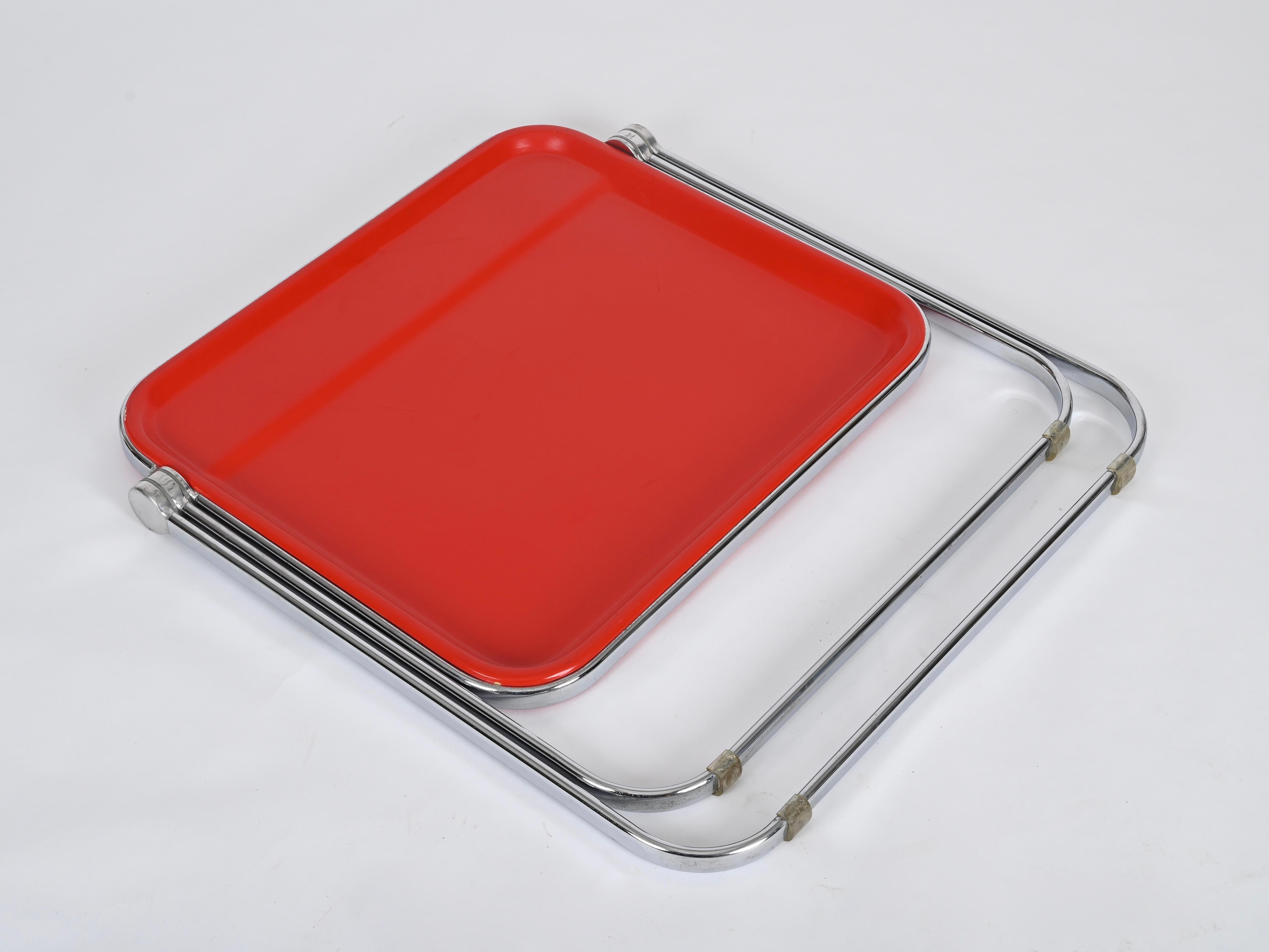 Midcentury Giancarlo Piretti Red 