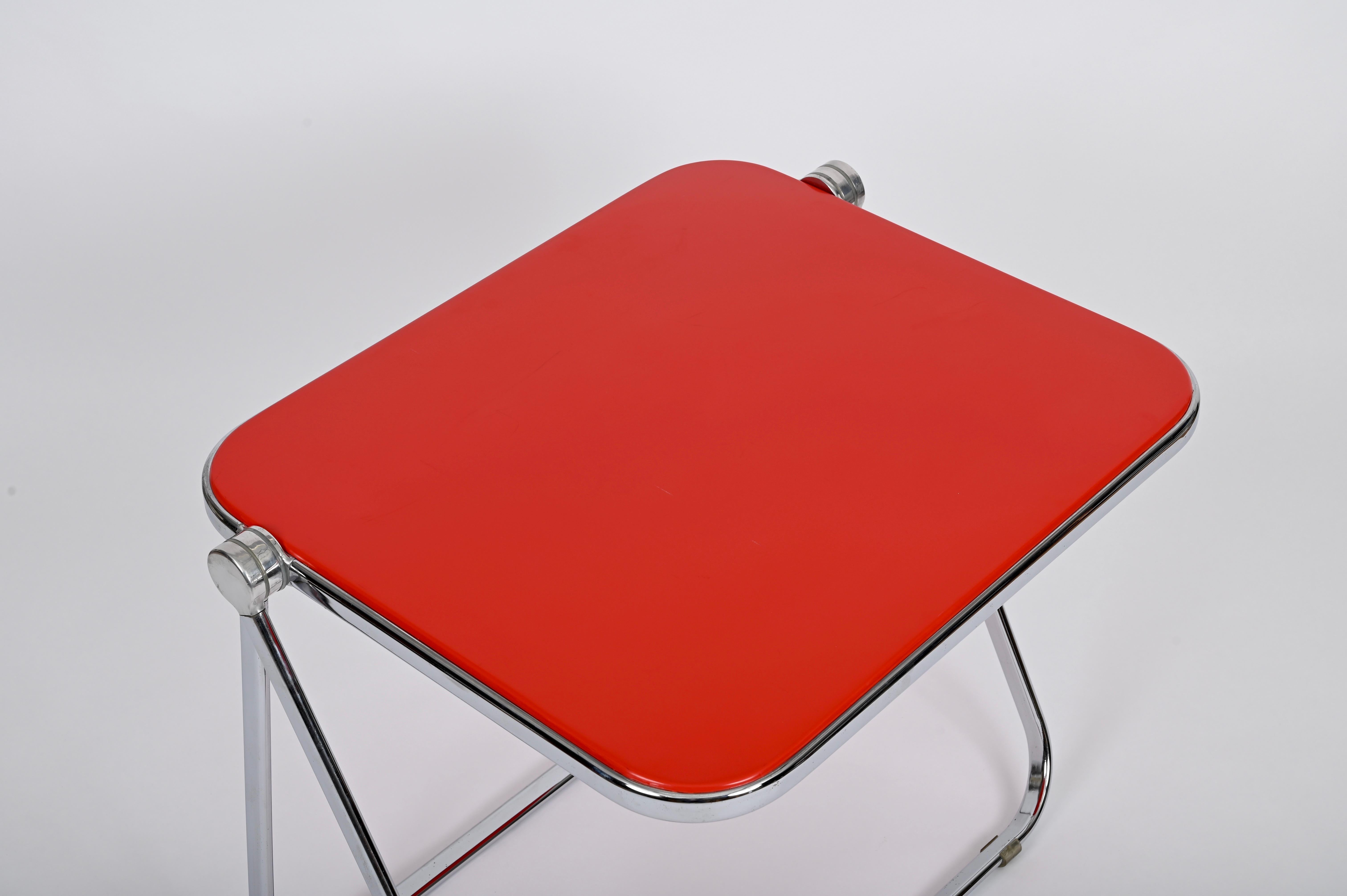 20th Century Midcentury Giancarlo Piretti Red 