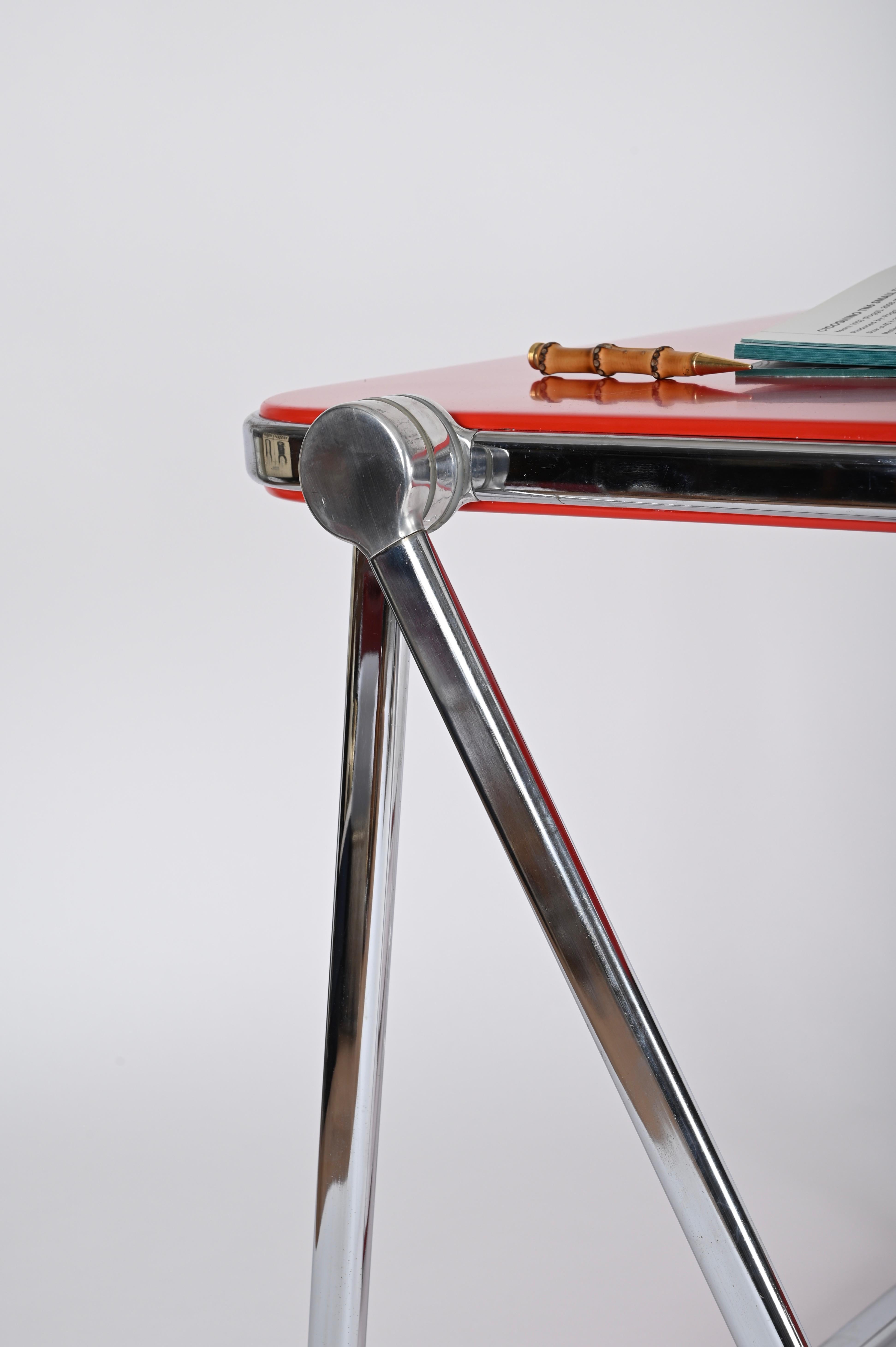 Midcentury Giancarlo Piretti Red 
