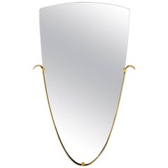 Midcentury Gio Ponti Style Mirror Midcentury Gio Ponti Style Mirror