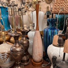 Midcentury Giraffe Lamp