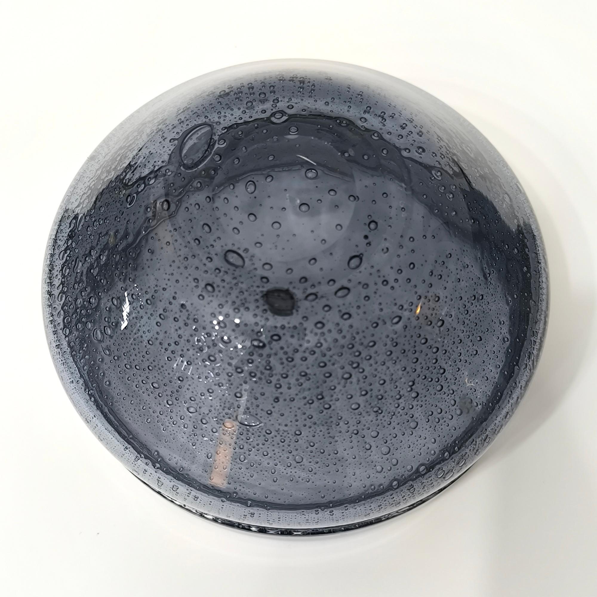 Bol en verre du milieu du siècle par Erik Höglund,  pour Boda Glassworks Suède, années 1960 en vente 3