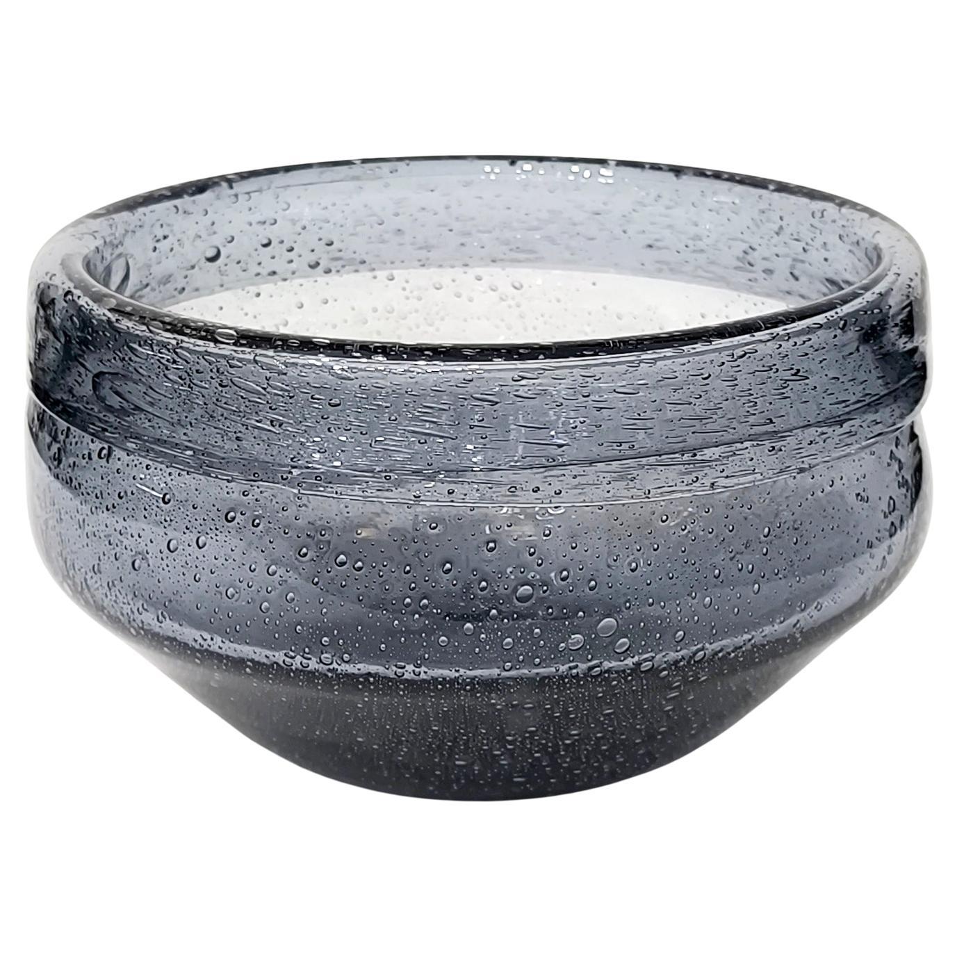 Bol en verre du milieu du siècle par Erik Höglund,  pour Boda Glassworks Suède, années 1960 en vente
