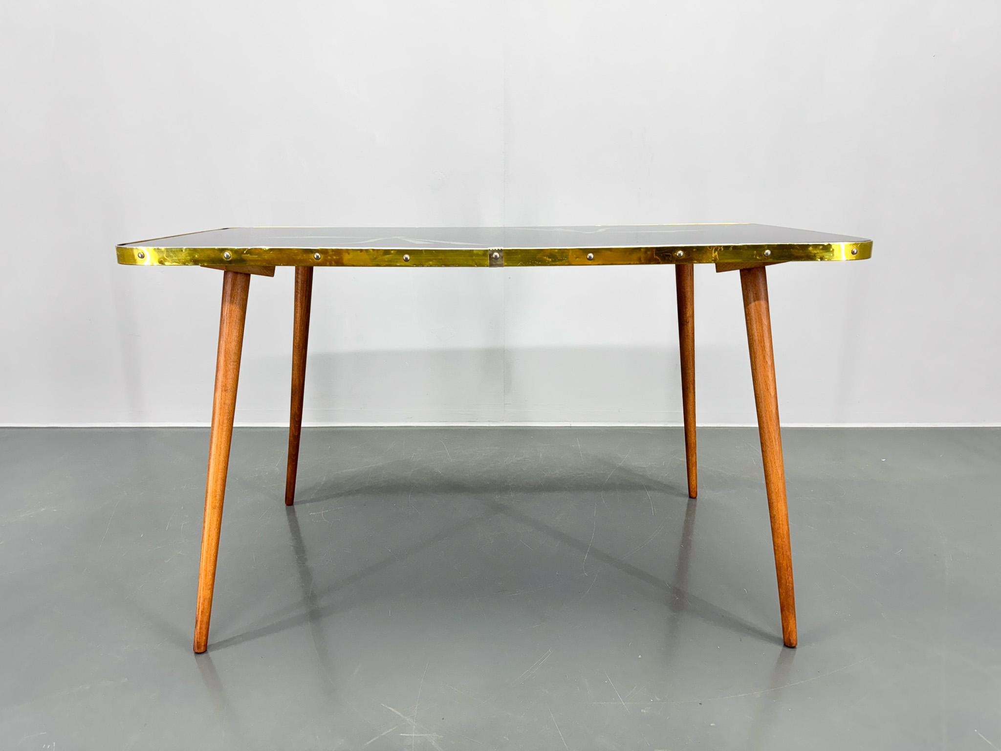 Table basse en verre fabriquée en Allemagne, 1960 en vente 6