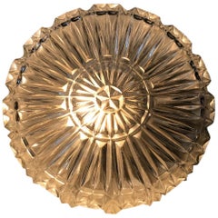 Midcentury Glass Flushmount or Sconce from Limburg, 1970s