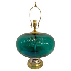Midcentury Glass Lamp