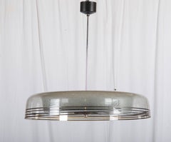 Midcentury Glass Pendant