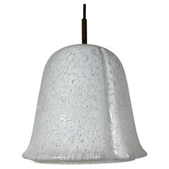 Used Midcentury Glass Pendant lamp by Glashütte Limburg, 1960s