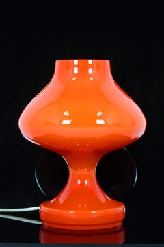 Midcentury Glass Table Lamp by Stepan Tabera for Opp Jihlava, 1970s