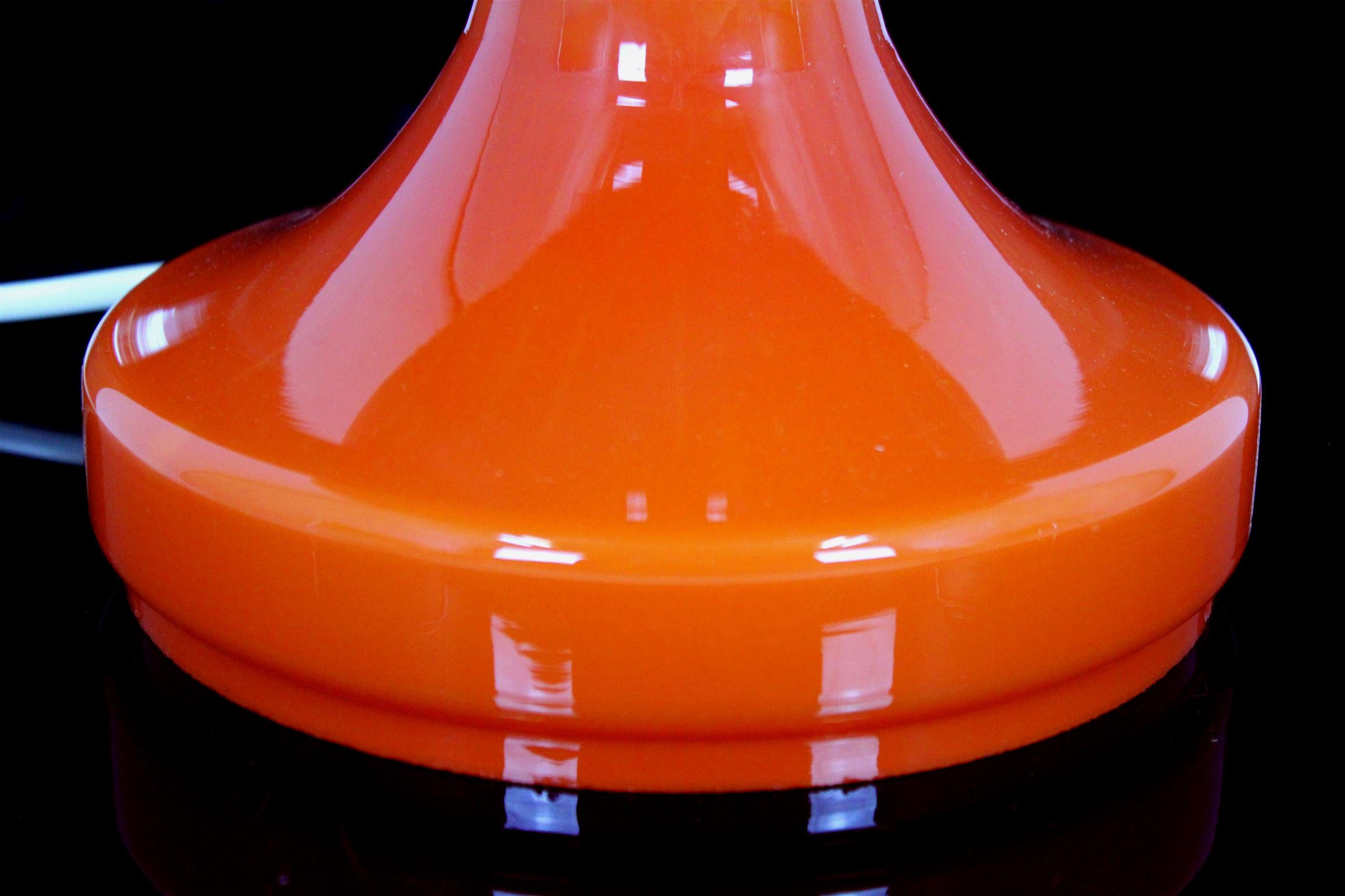 Mid-Century Modern Midcentury Glass Table Lamp by Stepan Tabera for Opp Jihlava, 1970s
