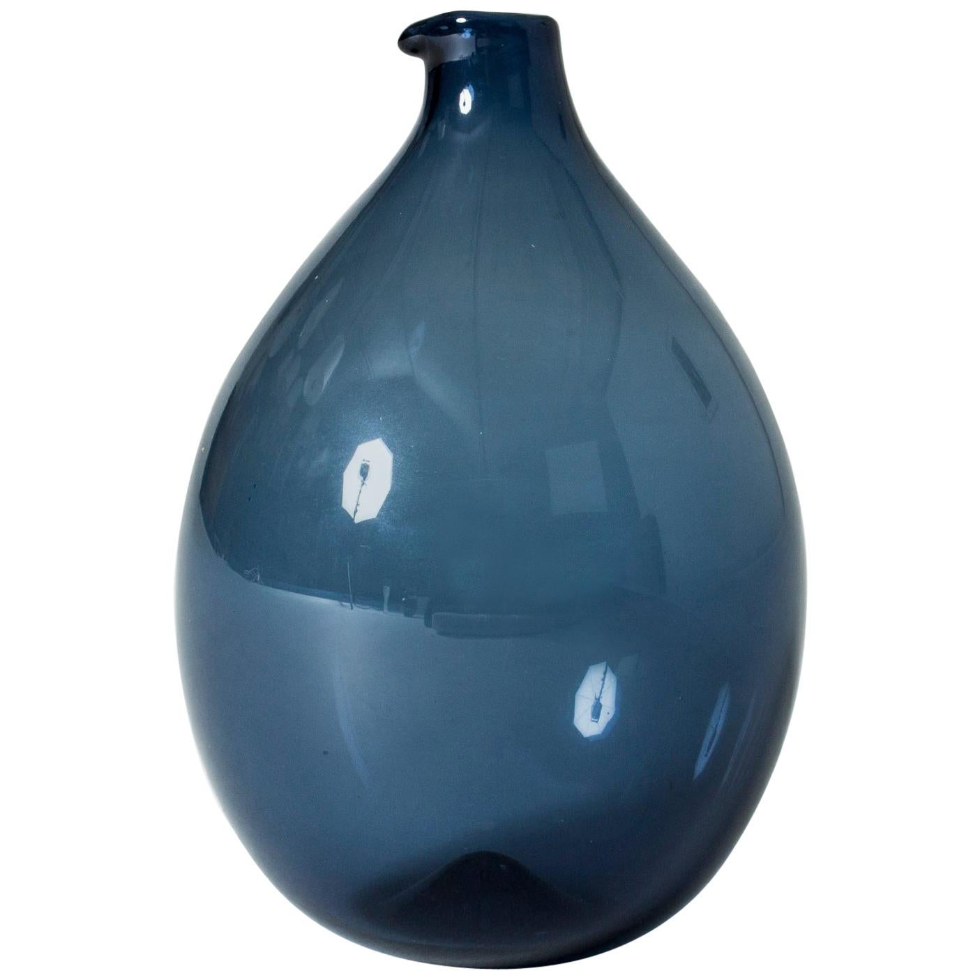 Midcentury Glass Vase by Timo Sarpaneva