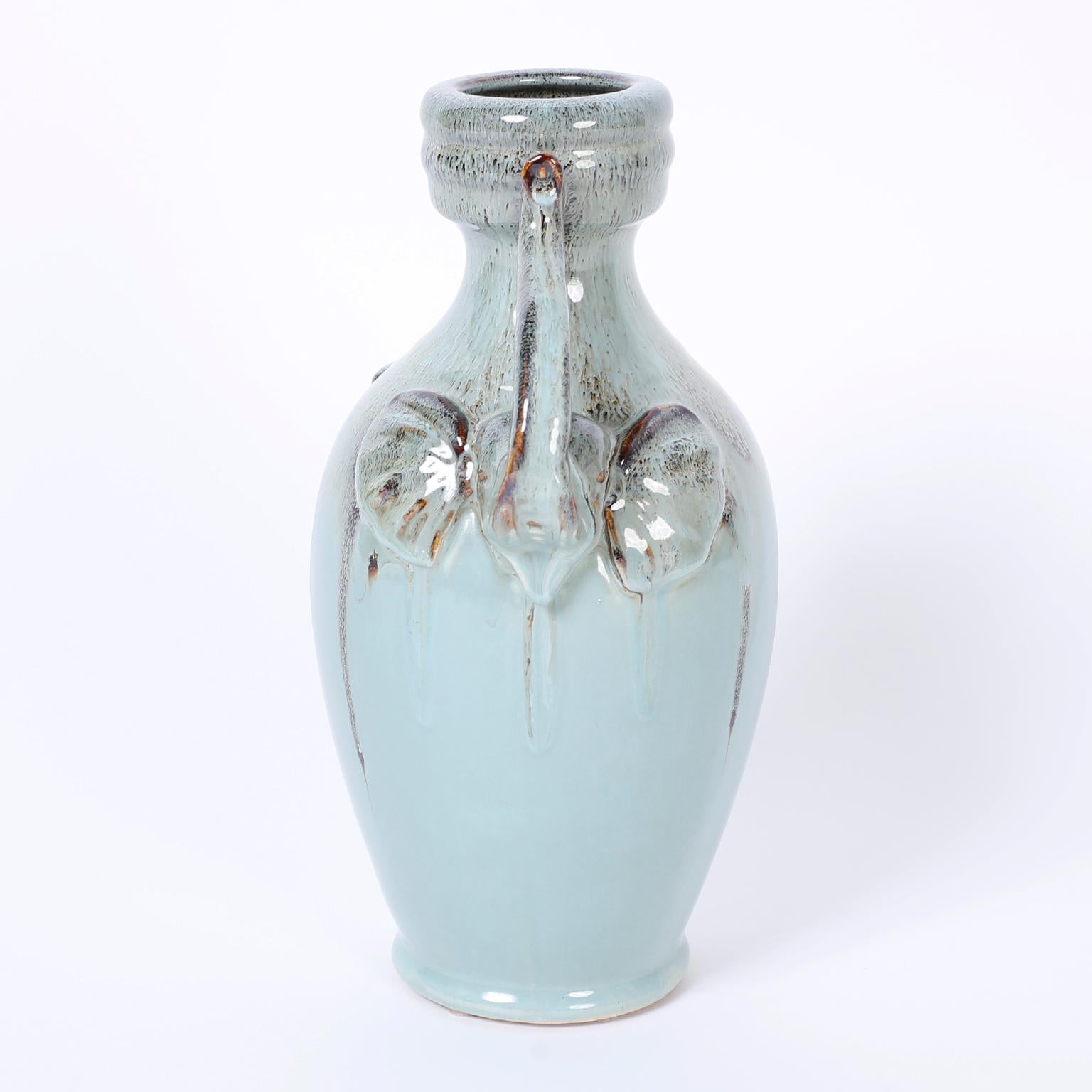 vase with handles