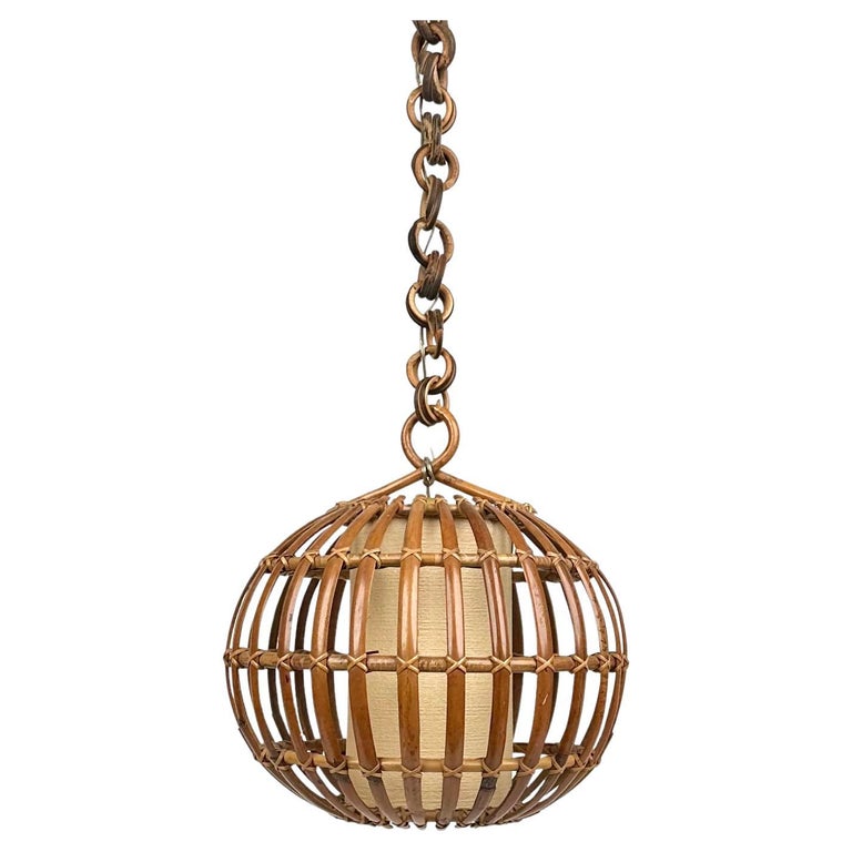 30 cm Candle Style Chandelier Wood / Bamboo Globe Drum Vintage Traditional / Classic 220-240V