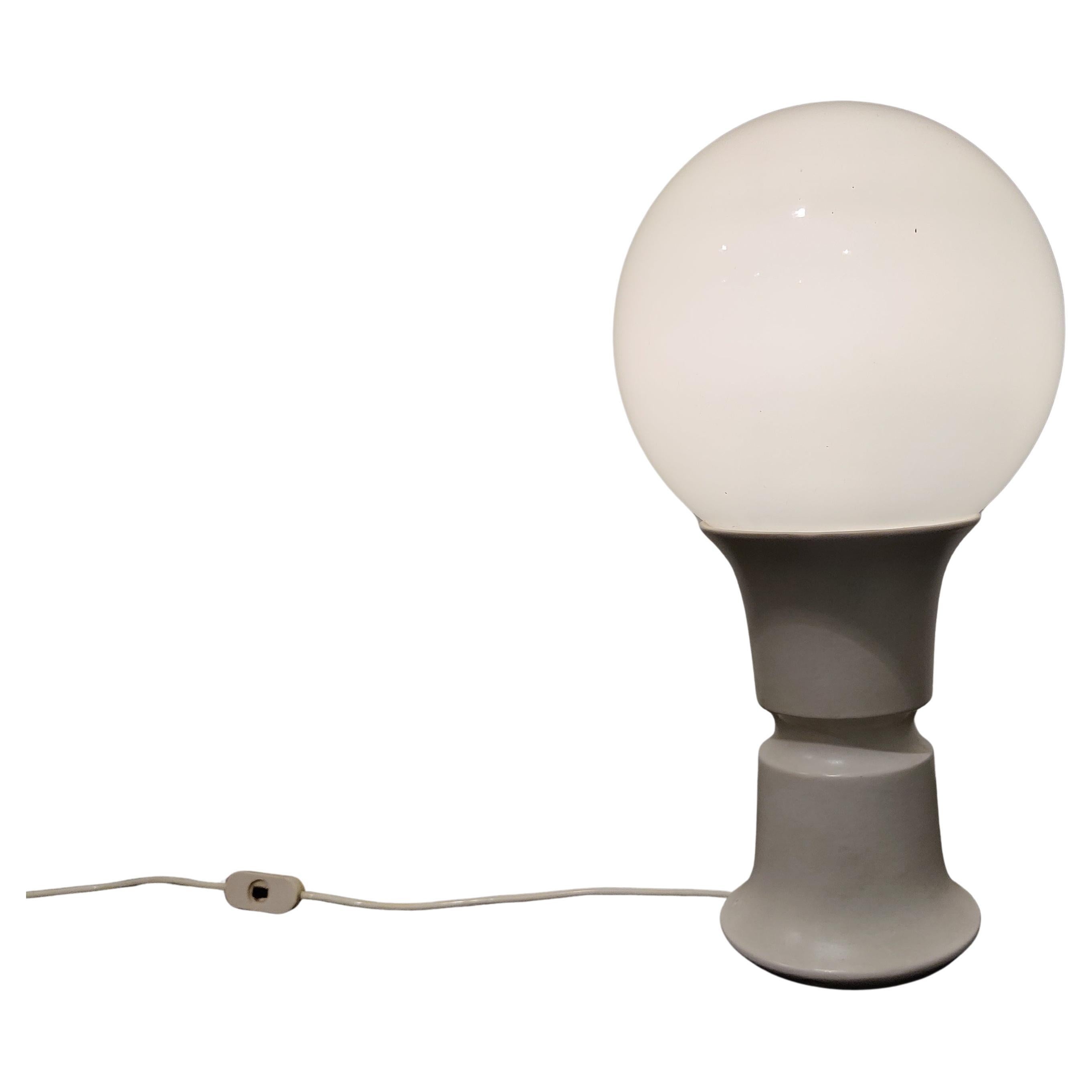 Midcentury Globe Table Lamp, 1970s For Sale