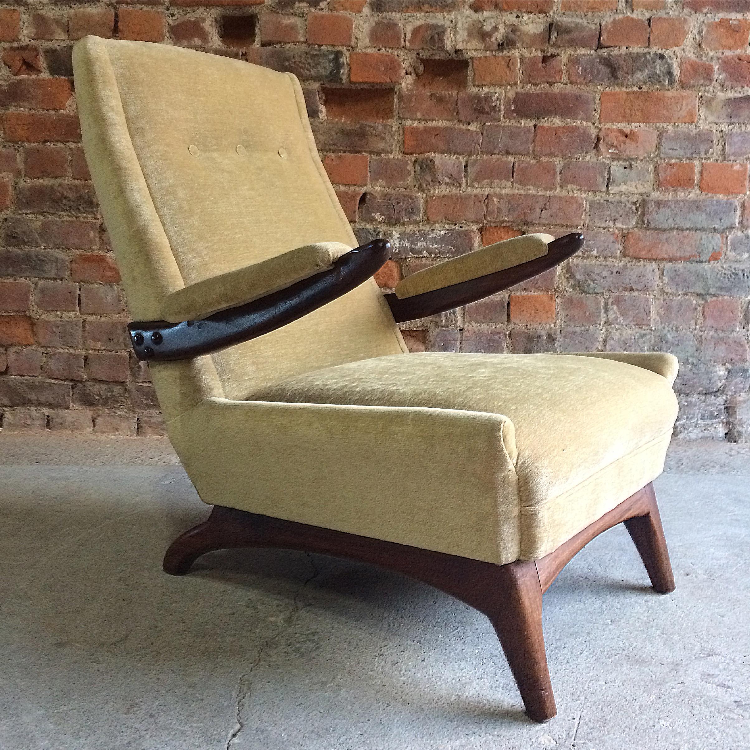 Midcentury Greaves and Thomas Armchair Lounge Chair, circa 1950s 4