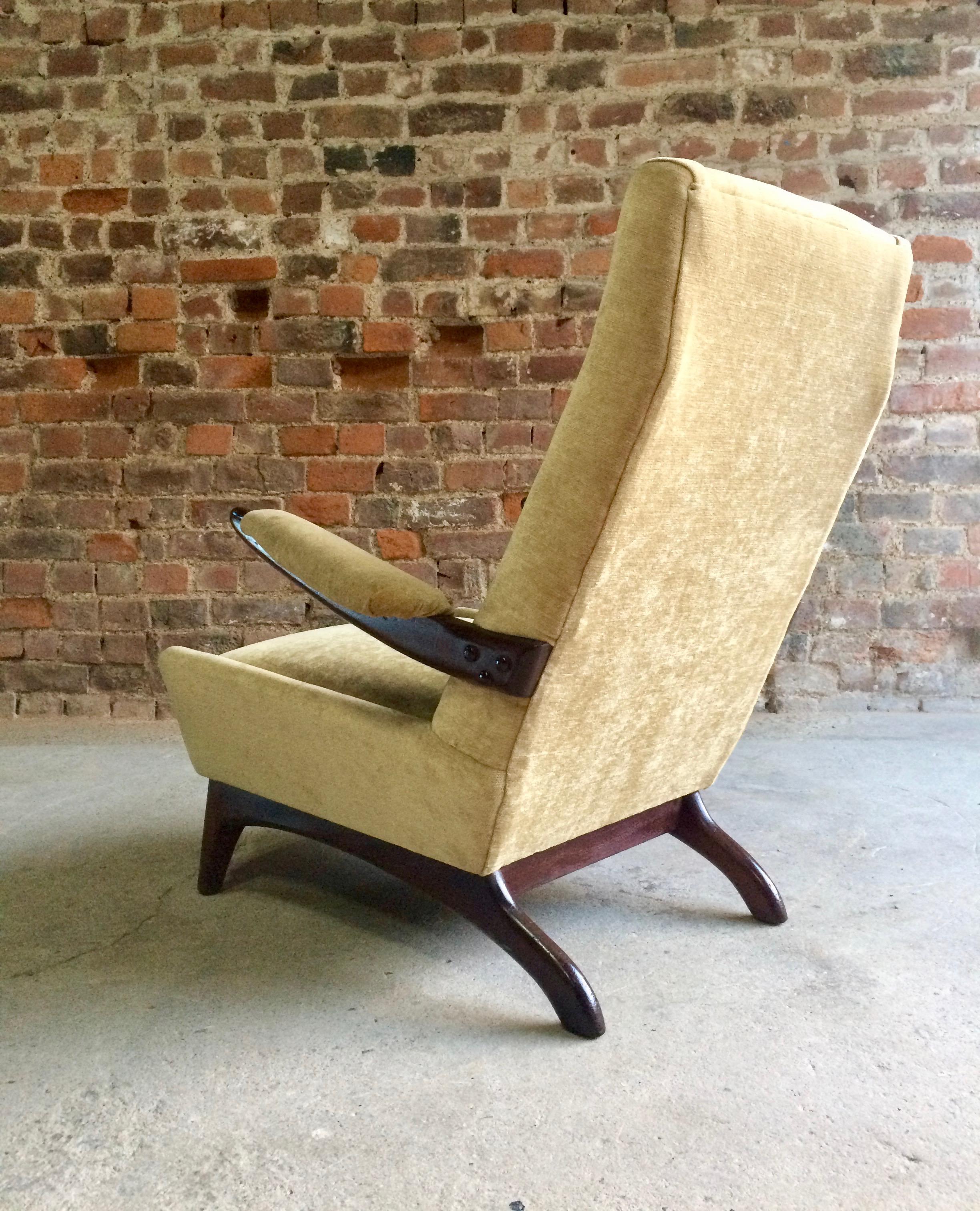 Midcentury Greaves and Thomas Armchair Lounge Chair, circa 1950s In Good Condition In Longdon, Tewkesbury