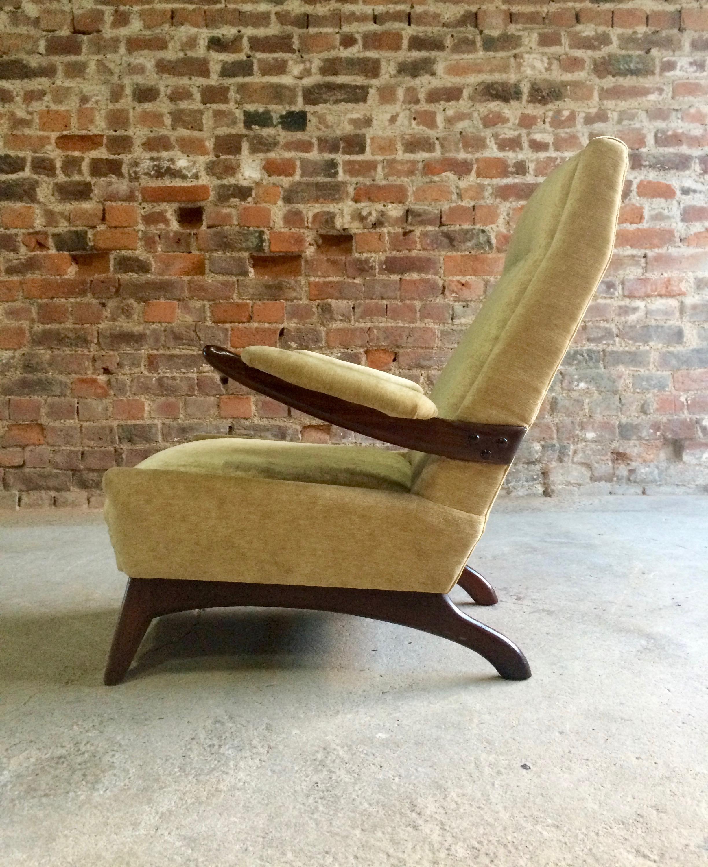 Mid-20th Century Midcentury Greaves and Thomas Armchair Lounge Chair, circa 1950s