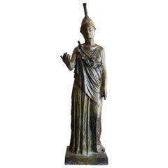 Midcentury Greek Bronze Statue