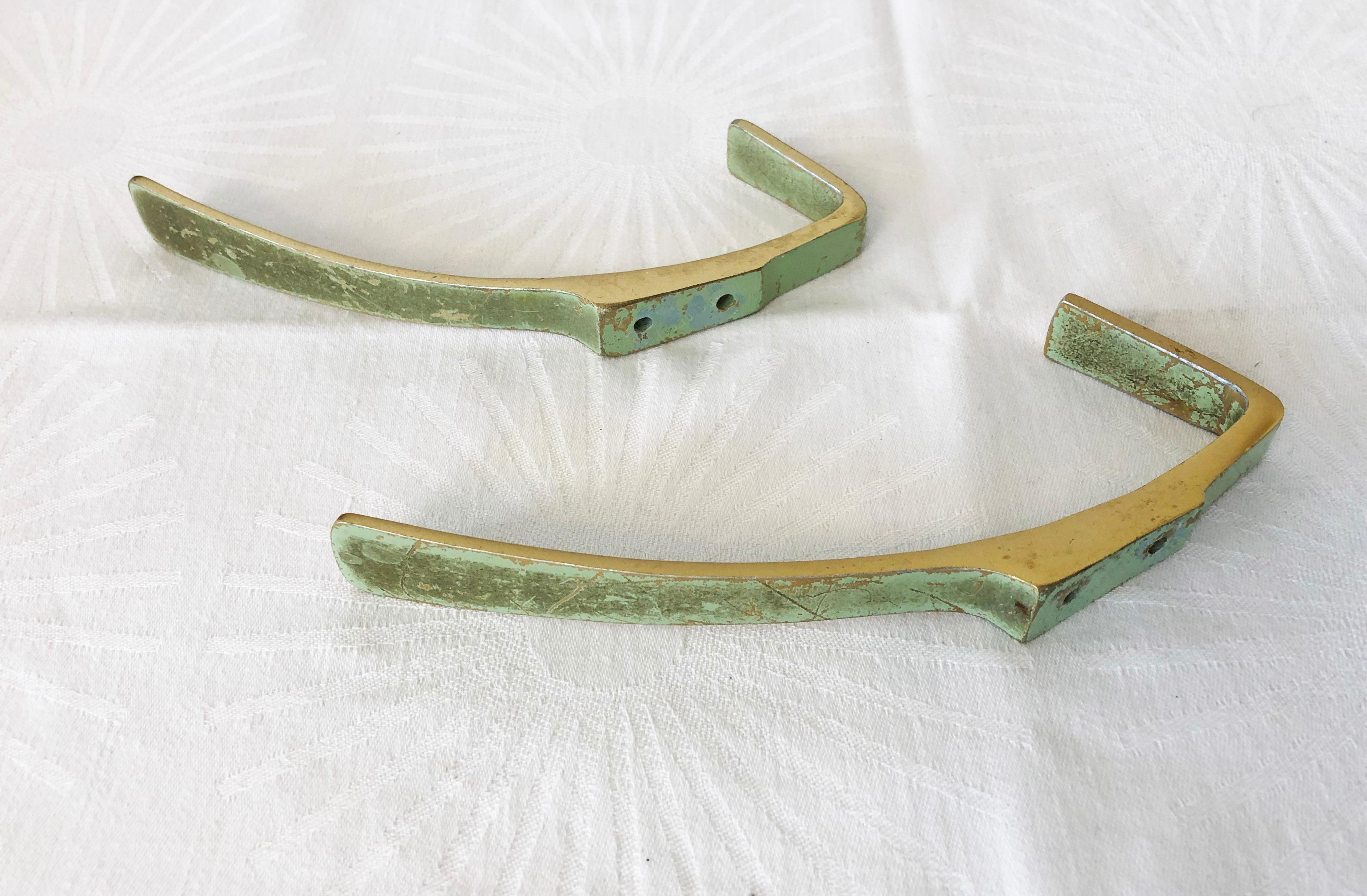 Midcentury Green Coat Wall Hooks by Hertha Baller In Excellent Condition For Sale In Vienna, AT