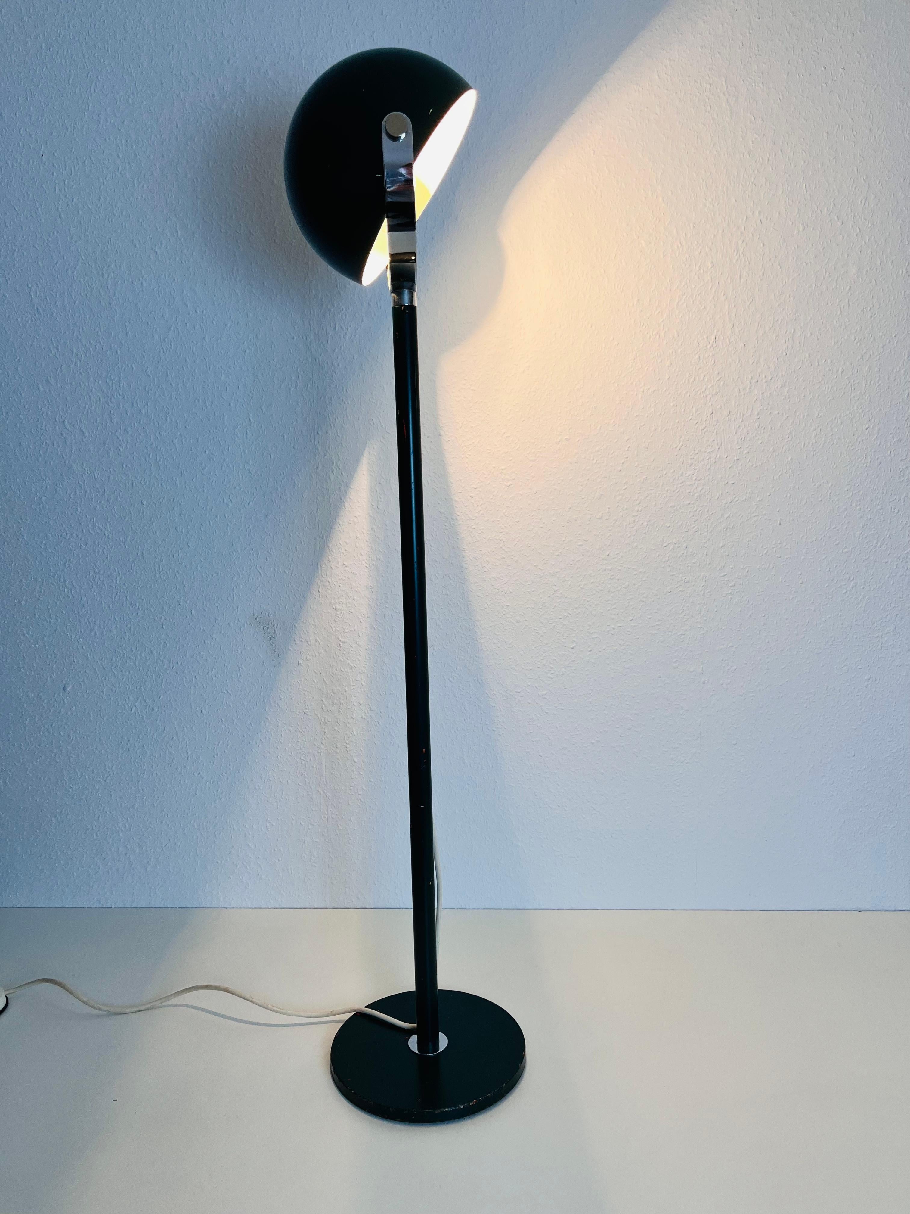 Midcentury Green Space Age Floor Lamp, Germany, 1960s For Sale 1