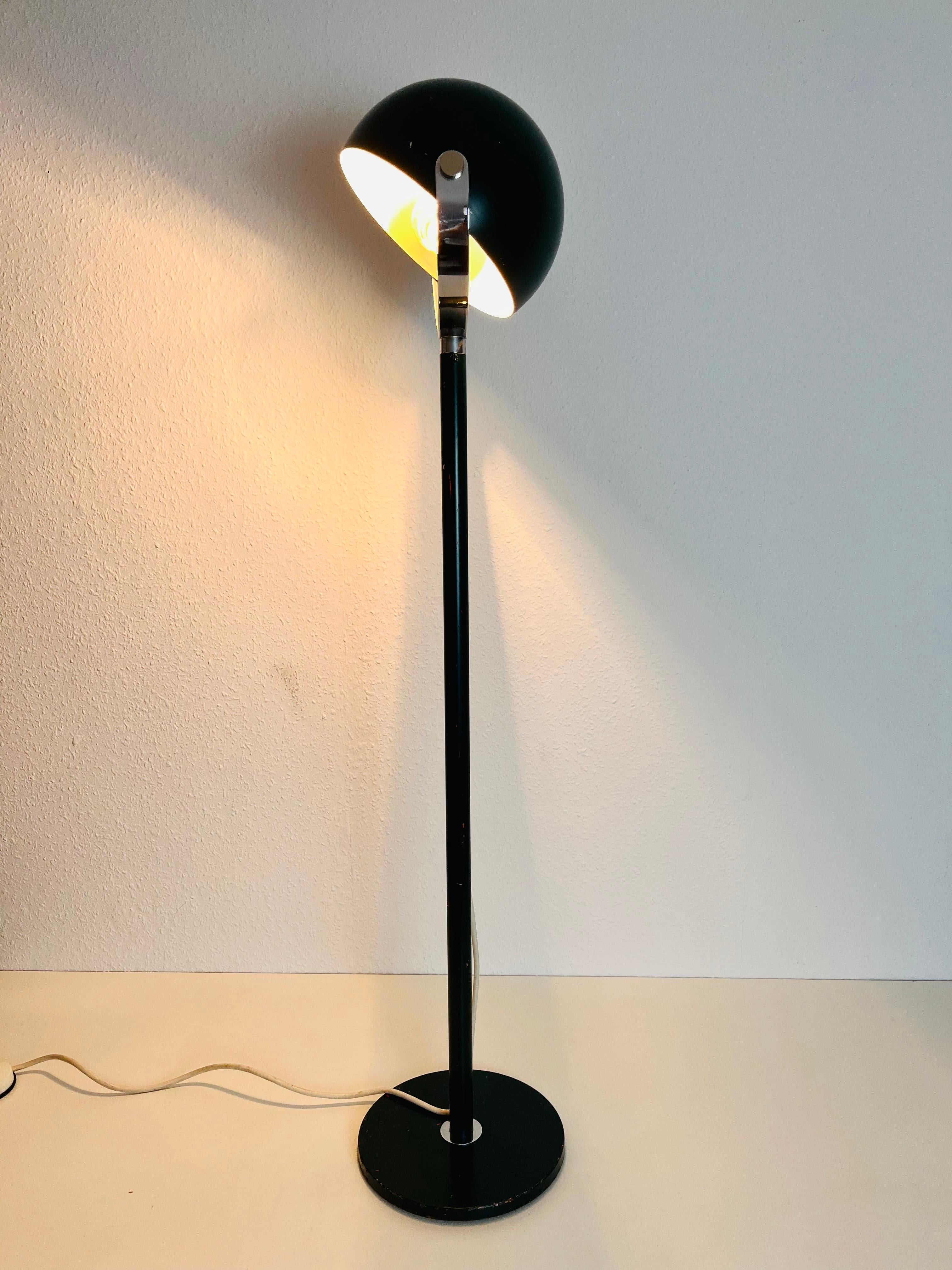 Midcentury Green Space Age Floor Lamp, Germany, 1960s For Sale 2