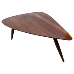 Mid Century Walnut Cocktail Table