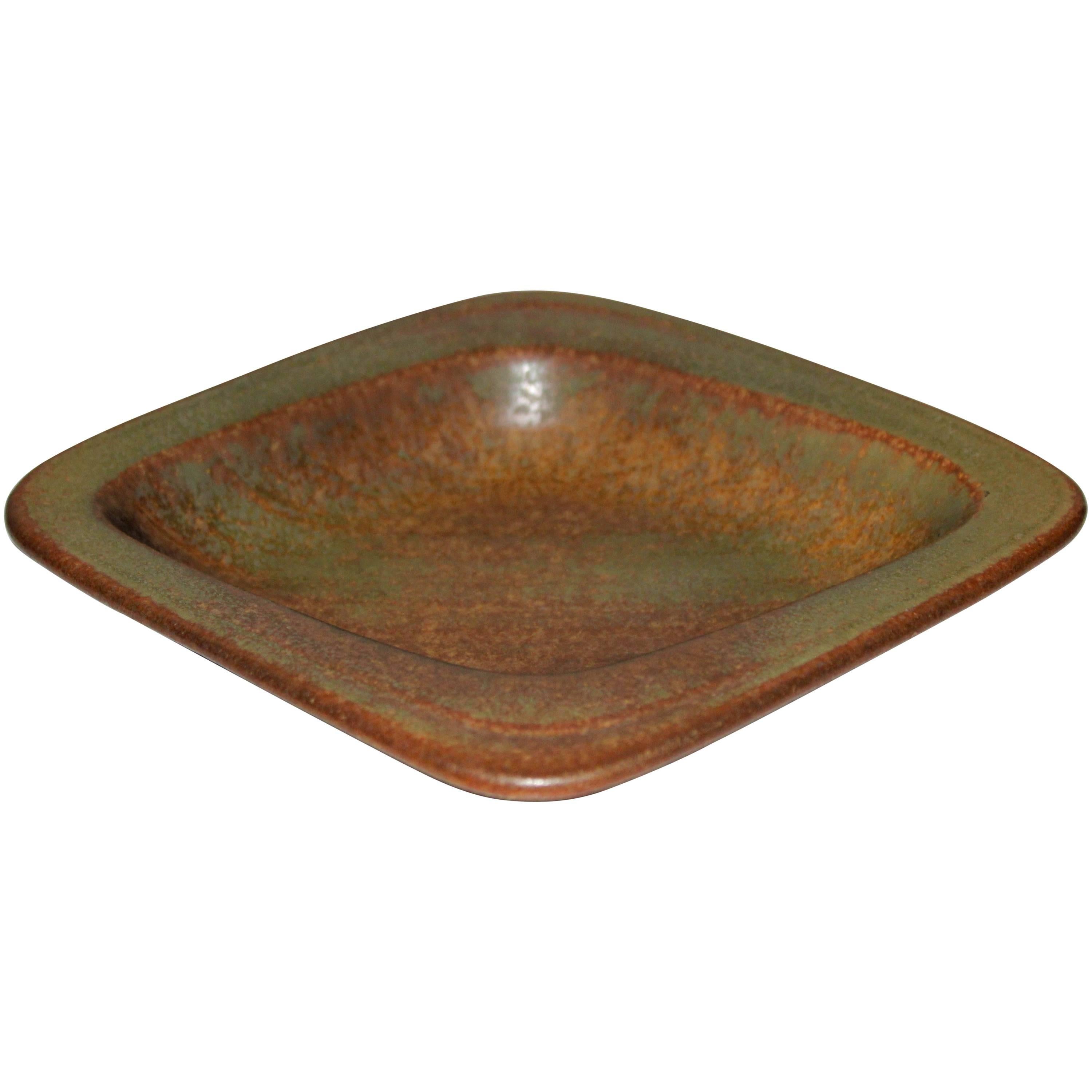 Midcentury Gunnar Nylund Ceramic Tray for Rörstrand For Sale