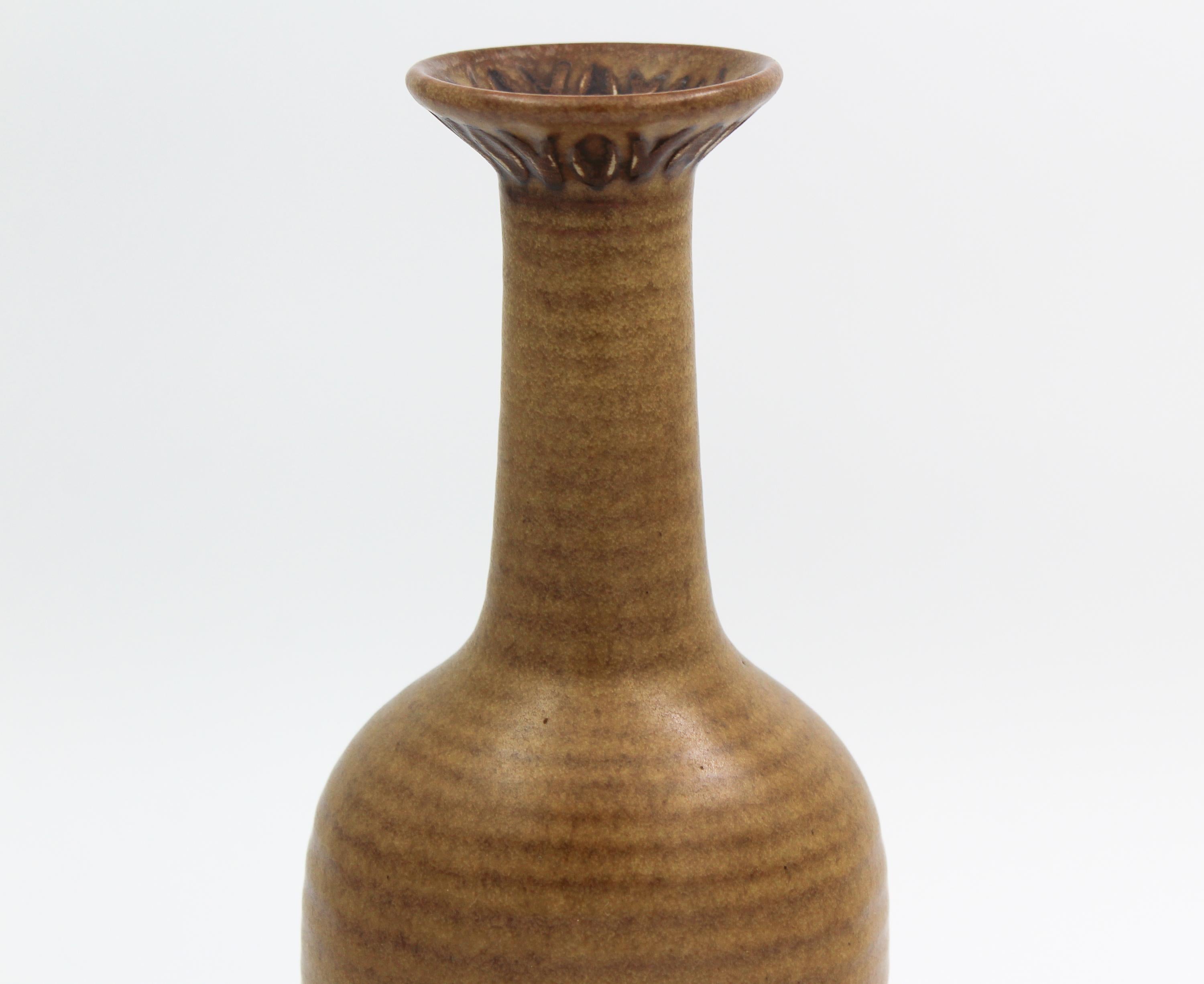 Swedish Midcentury Gunnar Nylund Ceramic Vase, 1950s For Sale