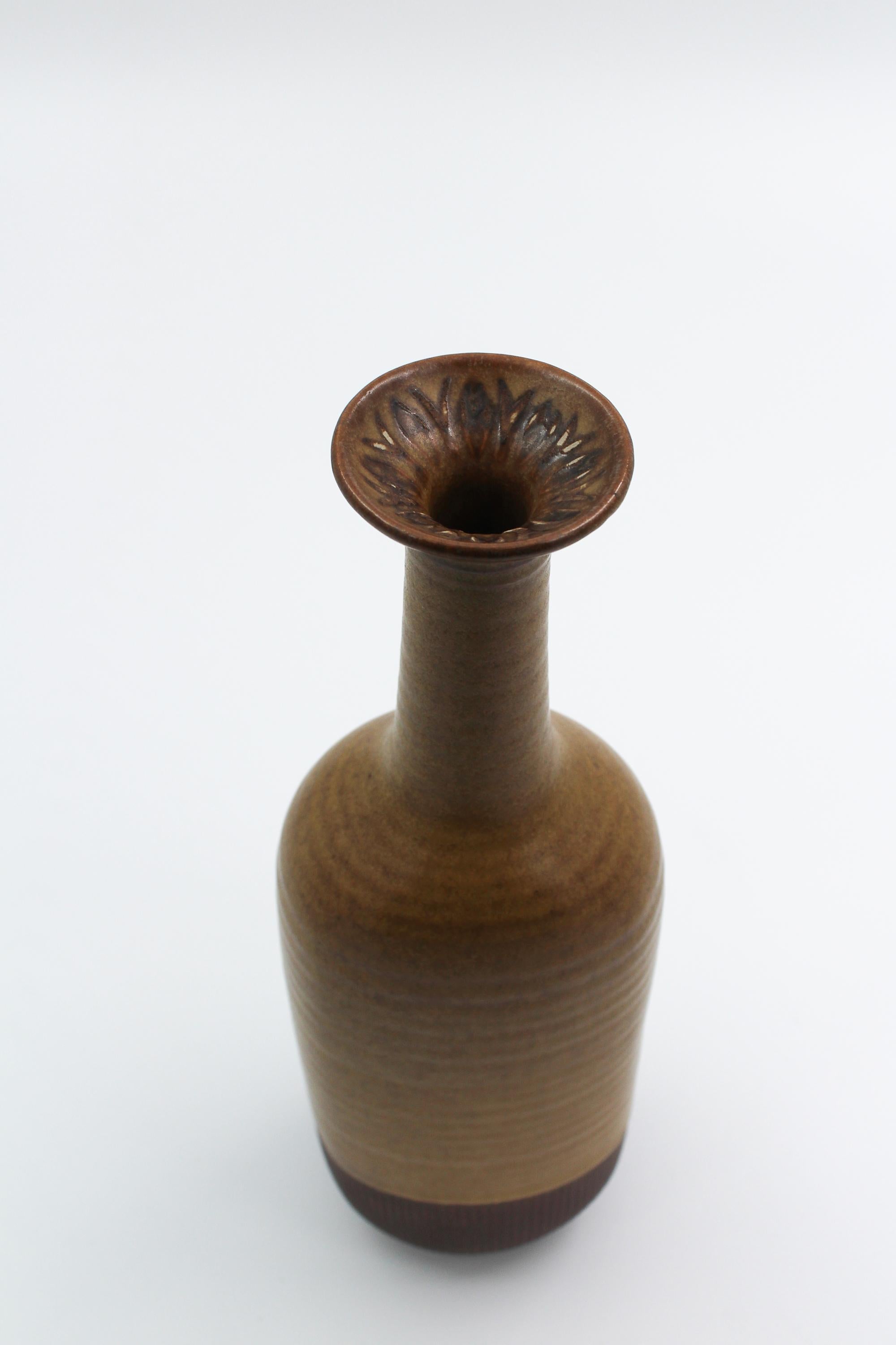 Mid-20th Century Midcentury Gunnar Nylund Ceramic Vase, 1950s For Sale