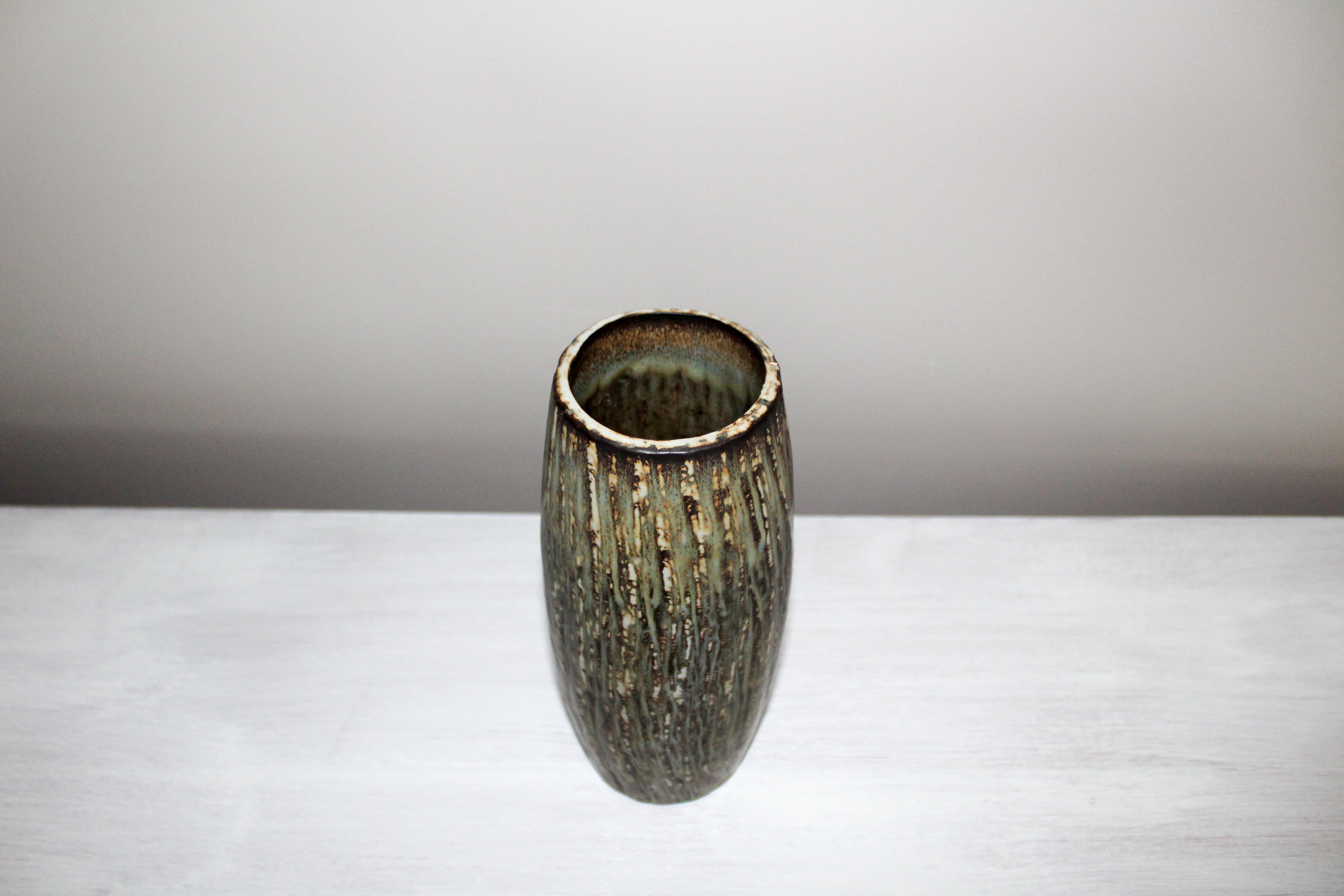 Swedish Midcentury Gunnar Nylund Ceramic Vase for Rörstrand