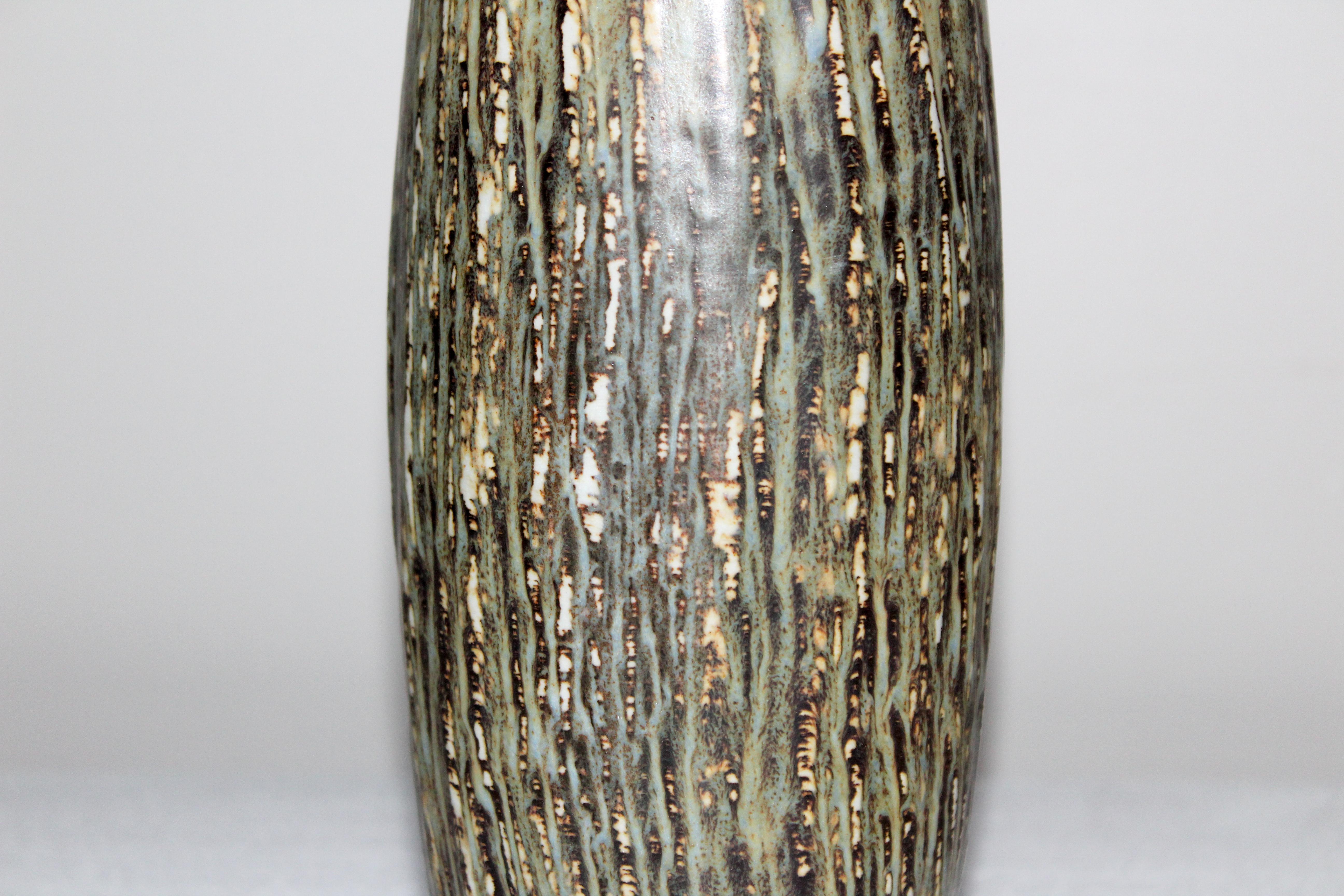 Midcentury Gunnar Nylund Ceramic Vase for Rörstrand In Excellent Condition In Malmo, SE