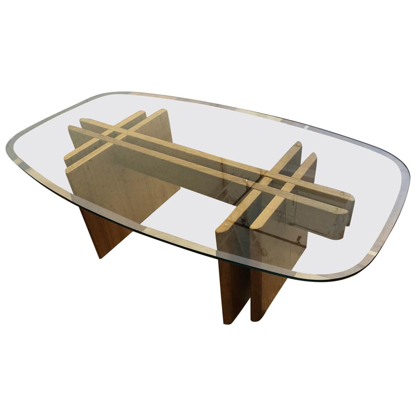 Midcentury Gustav Gaarde Teak Coffee Table For Sale
