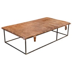 Retro Midcentury Gymnasium Mat Daybed/Table