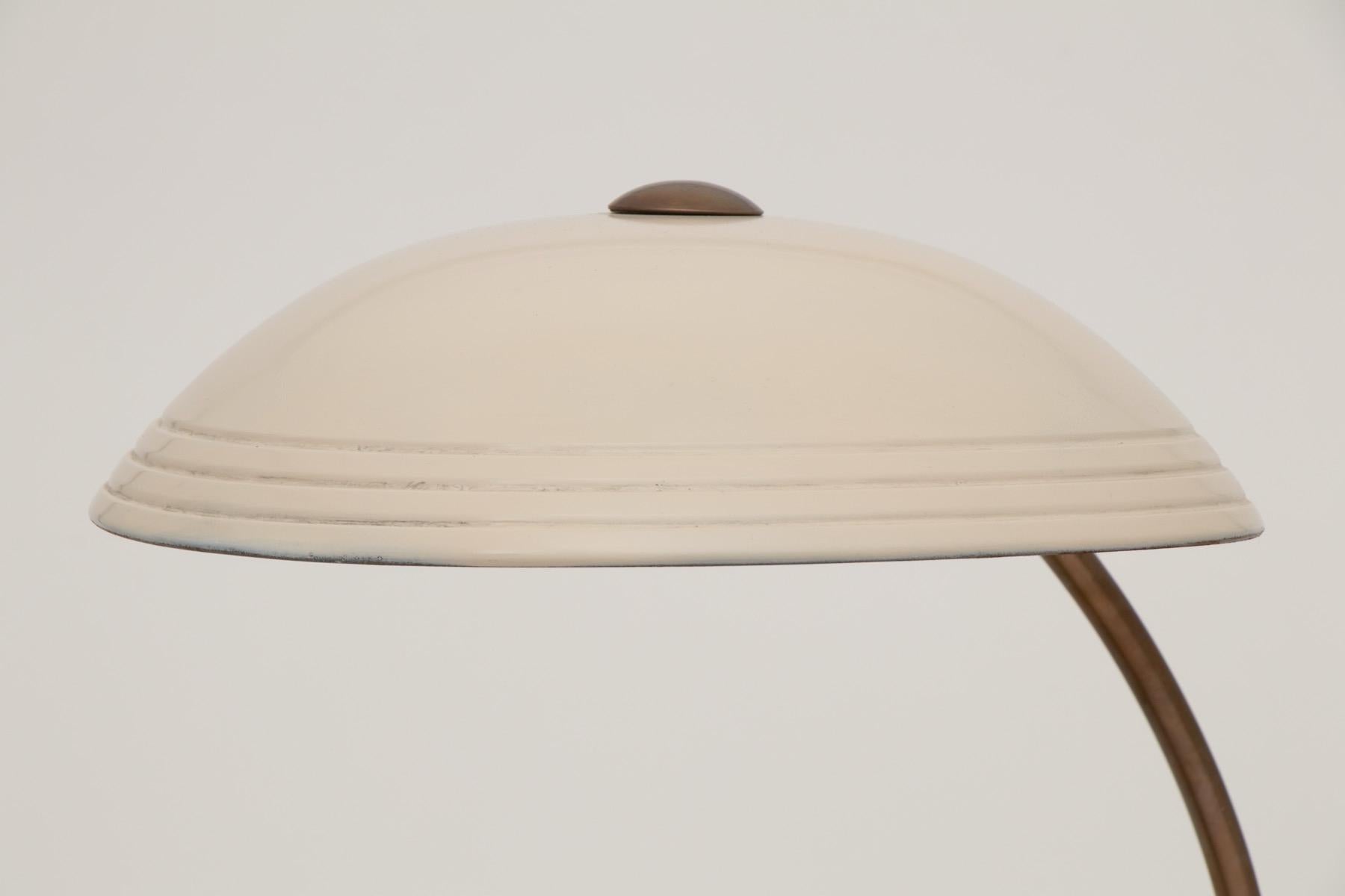 German Midcentury Halo Desk Lamp For Sale