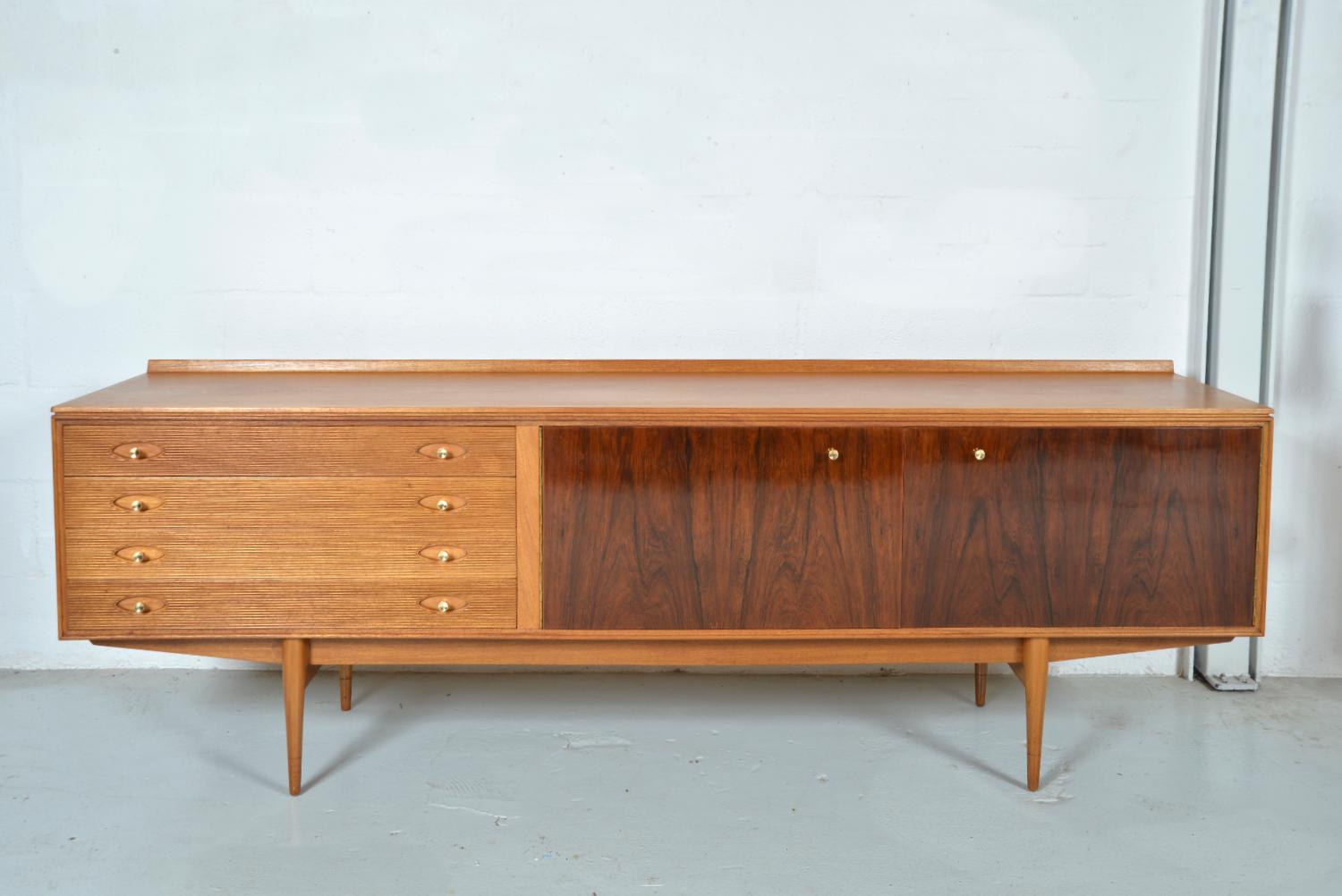 Mid-Century Modern Midcentury Hamilton Sideboard Credenza Robert Heritage for Archie Shine 1950s UK For Sale