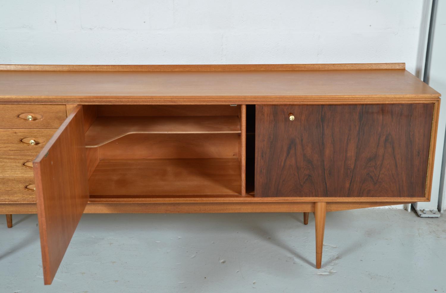 Midcentury Hamilton Sideboard Credenza Robert Heritage for Archie Shine 1950s UK For Sale 2