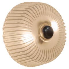 Midcentury hand blown Murano glass light by Seguso, Italy 1940
