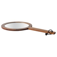 Midcentury Hand Mirror by Uno & Östen Kristiansson