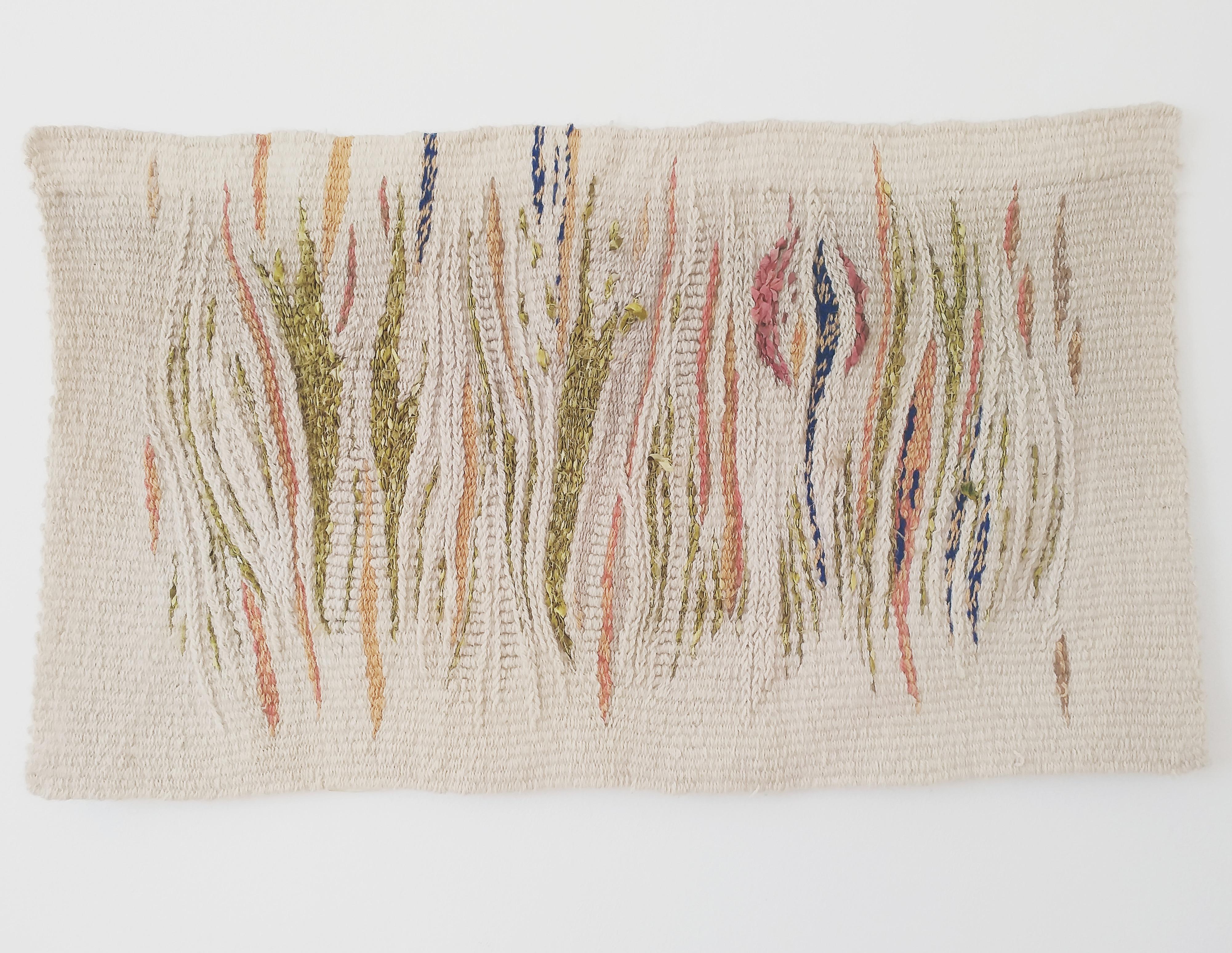 Textile Midcentury Handmade Wall Tapestry, Denmark, 1970s