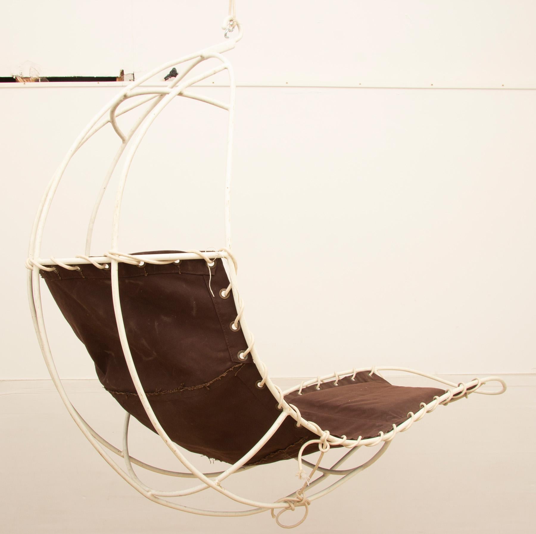 hanging leaf chair 1960s for sale