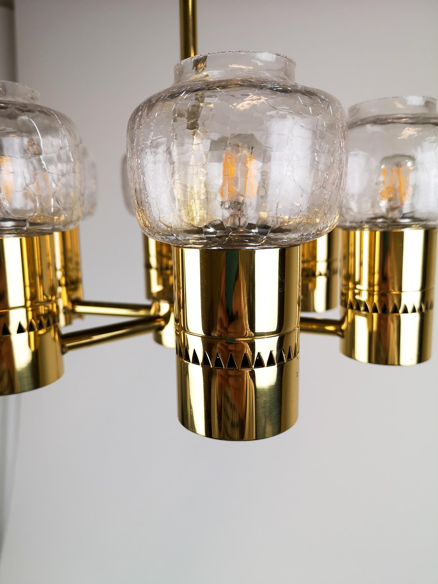 Swedish Midcentury Hans-Agne Jakobsson Lamingo T325 Ceiling Lamp, Sweden, 1950s