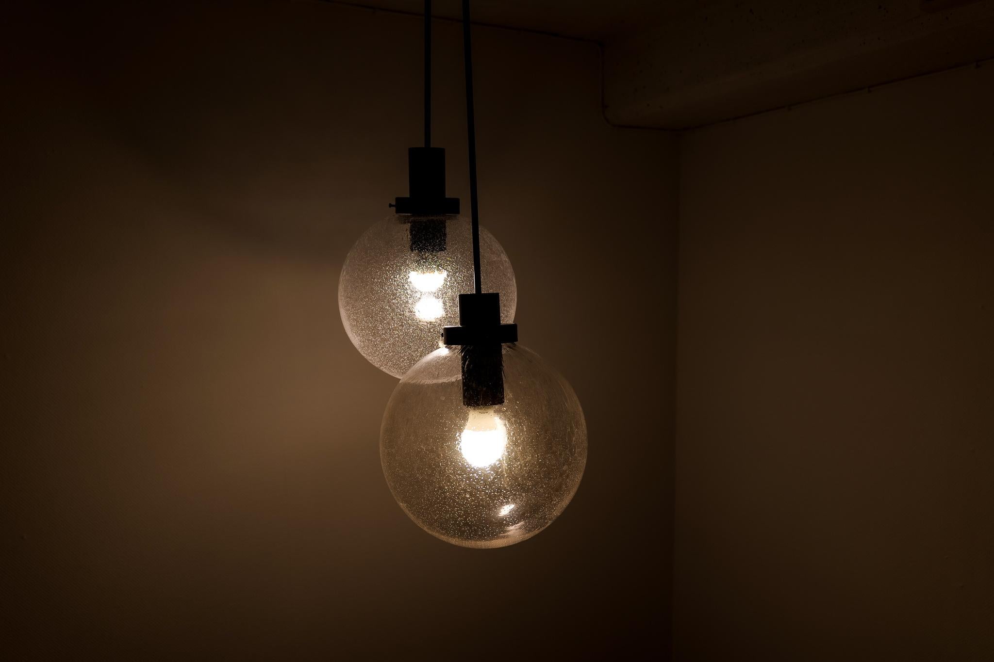Milieu du XXe siècle Lampe suspendue du milieu du siècle dernier de Hans-Agne Jakobsson, Suède, années 1960 en vente