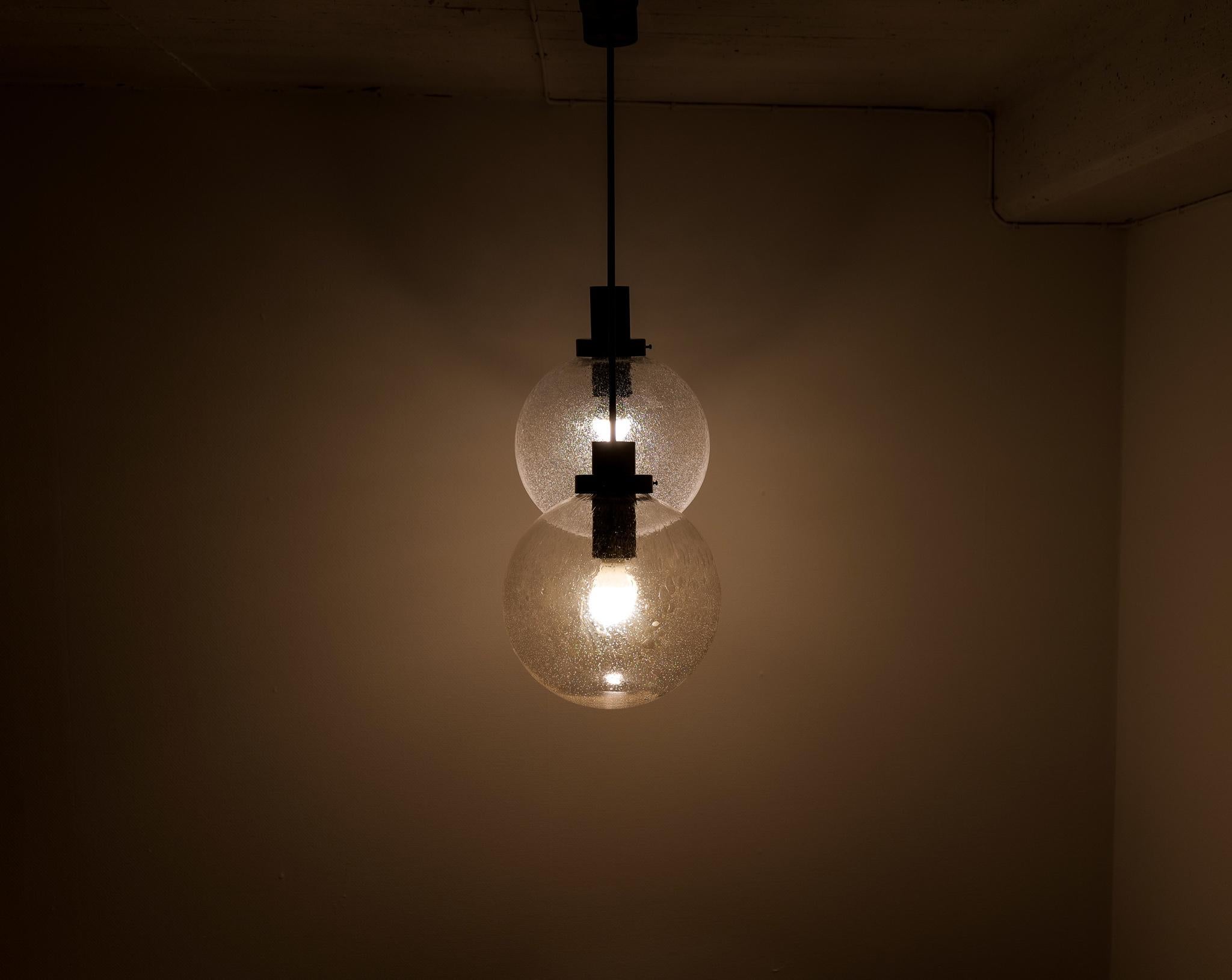 Lampe suspendue du milieu du siècle dernier de Hans-Agne Jakobsson, Suède, années 1960 en vente 1